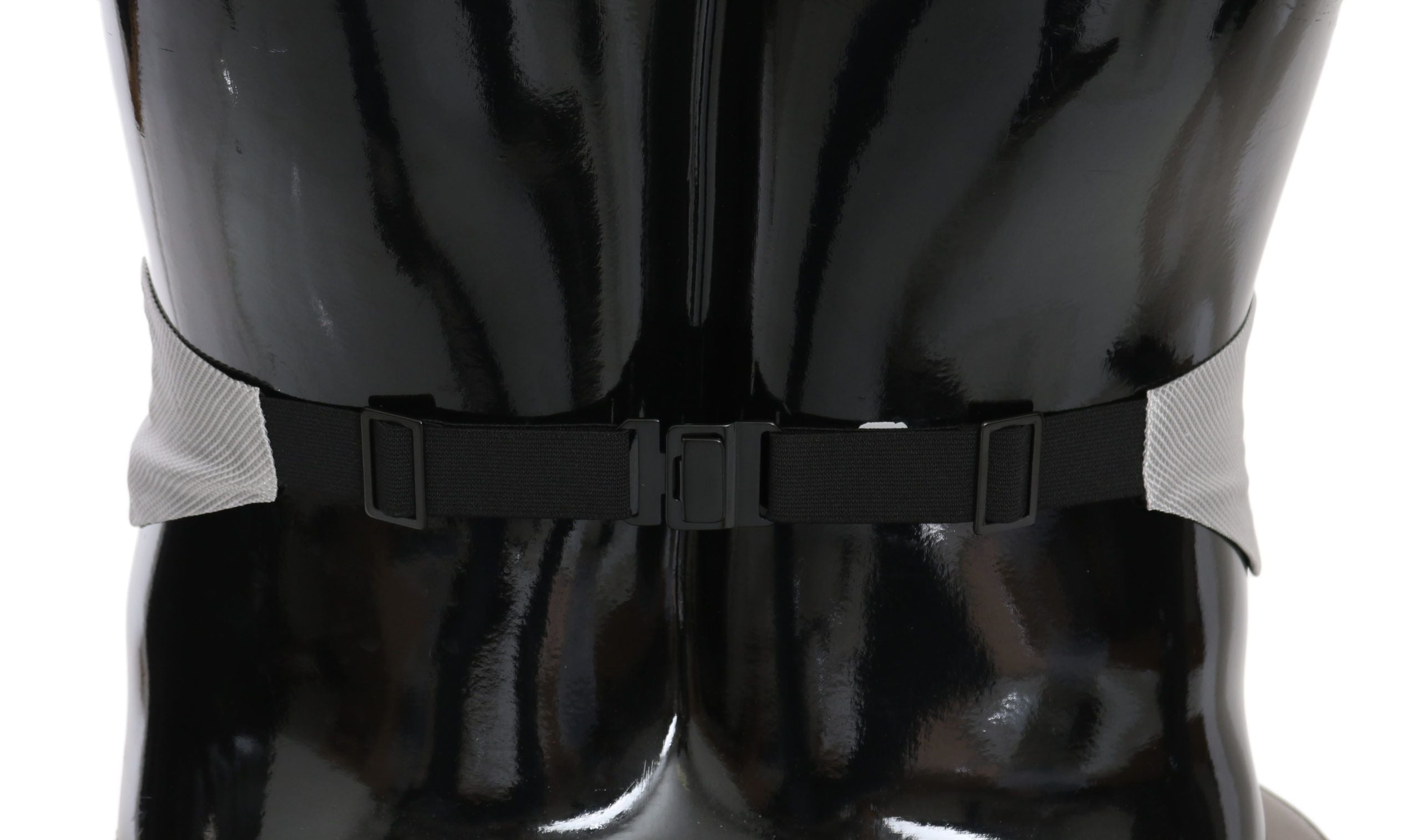 Dolce & Gabbana Grauer Herren Taillengürtel 100% Seide Kummerbund