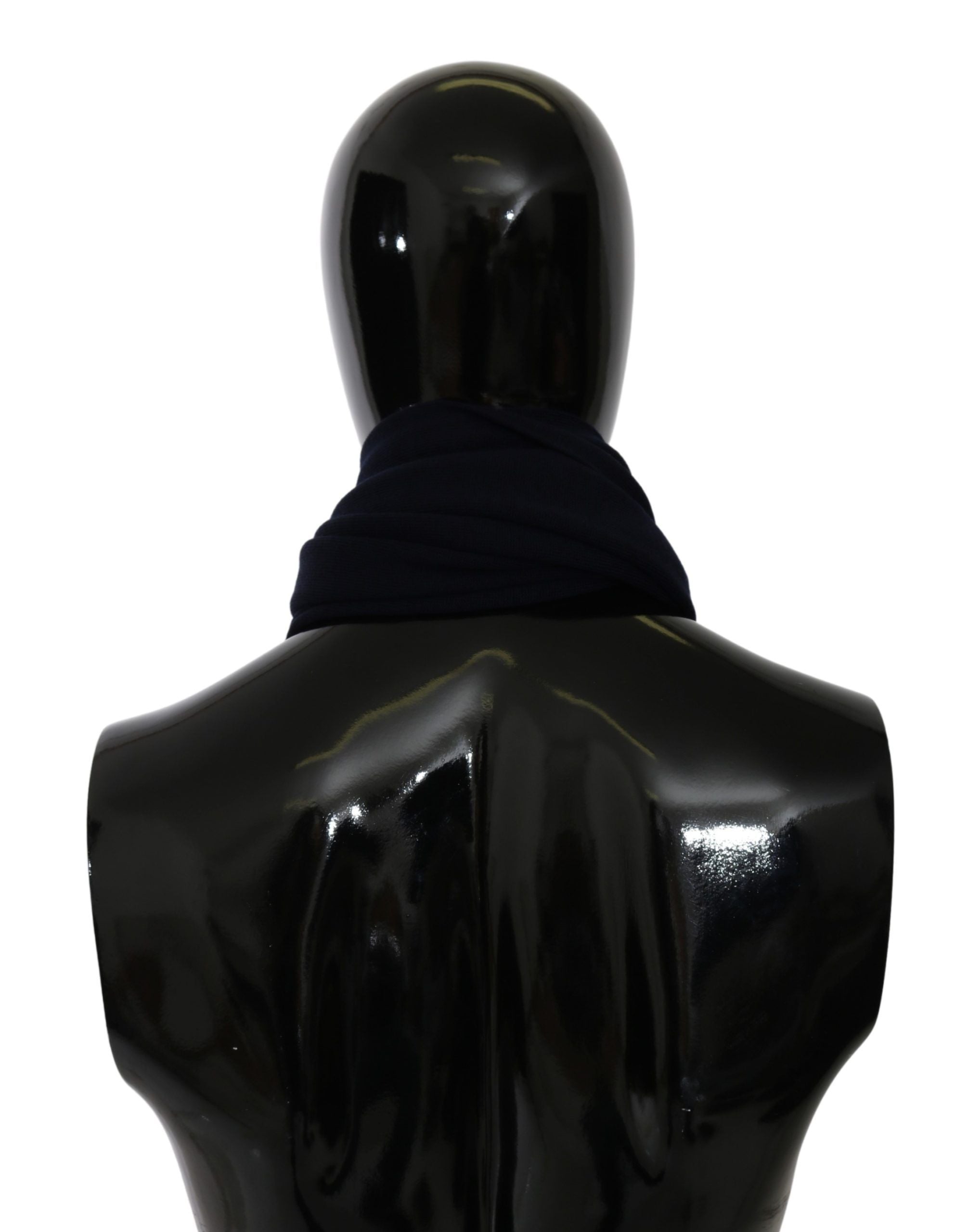 Dolce & Gabbana Blau #DGLovesLondon Wickelschal Wollschal