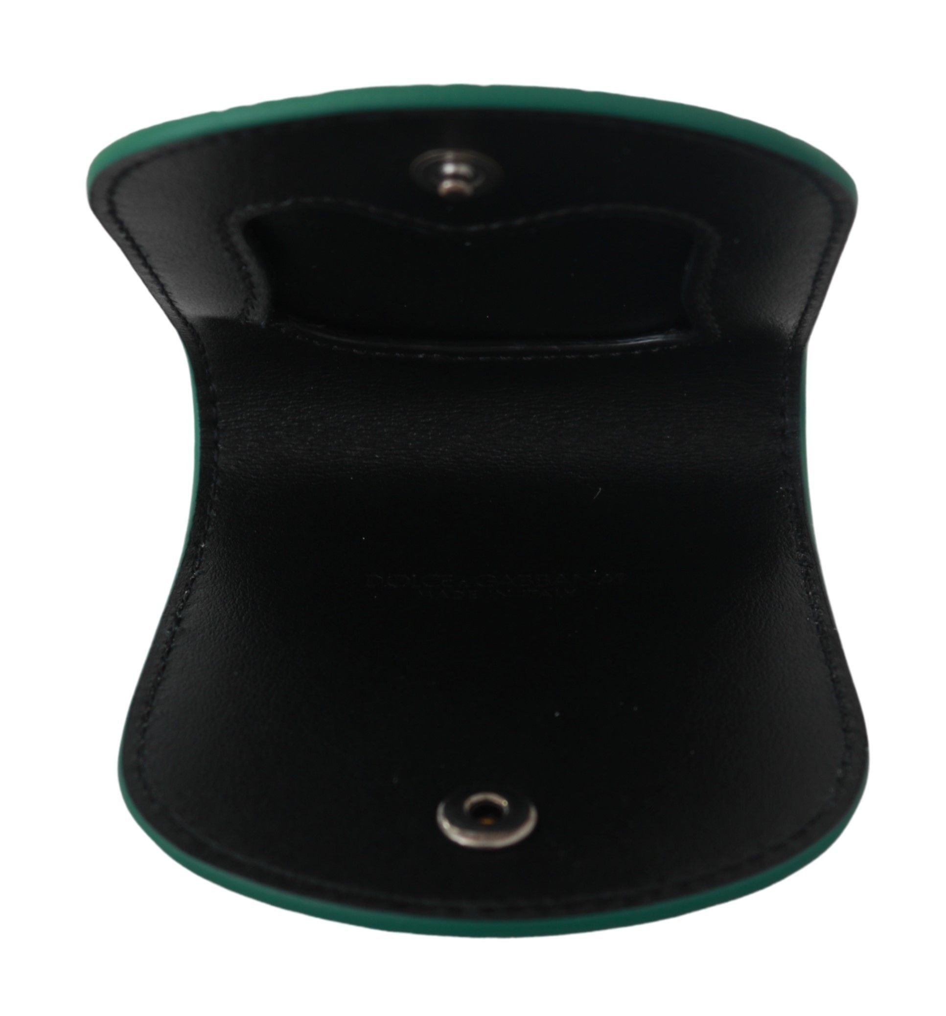 Dolce &amp; Gabbana Yeşil Egzotik Deriler Prezervatif Kılıfı Tutucu Cüzdan