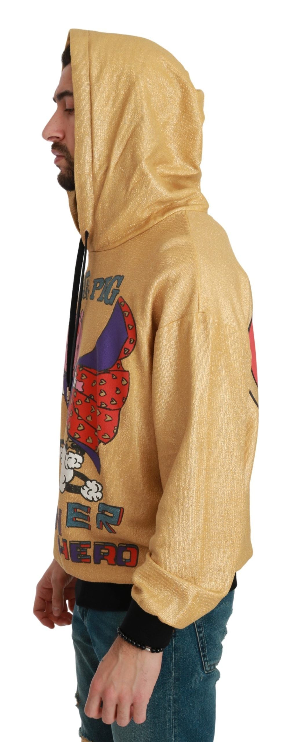 Dolce &amp; Gabbana Gold Pig of the Year Hoodie 