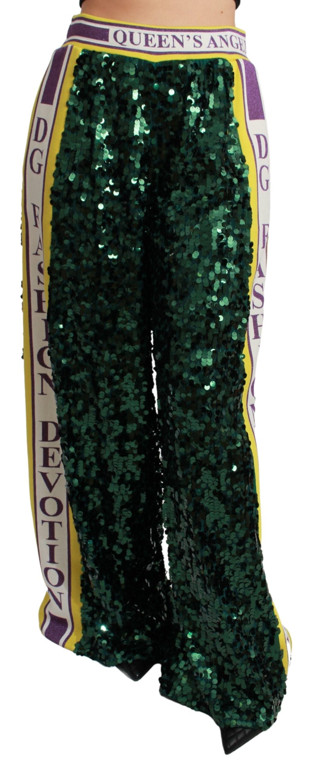 Dolce &amp; Gabbana Exclusive Multicolor Sequin Pants