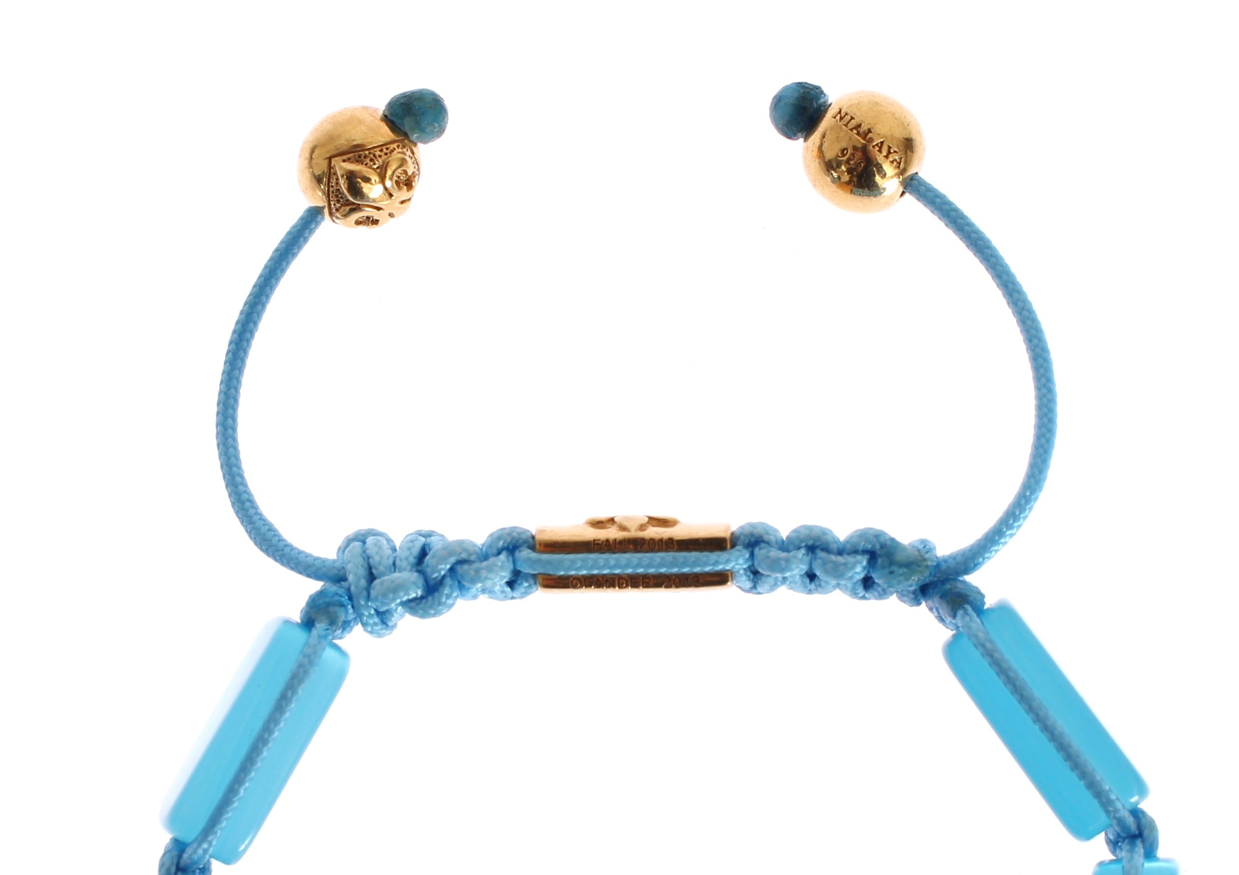 Nialaya CZ Opal 18K Gold 925 Armband