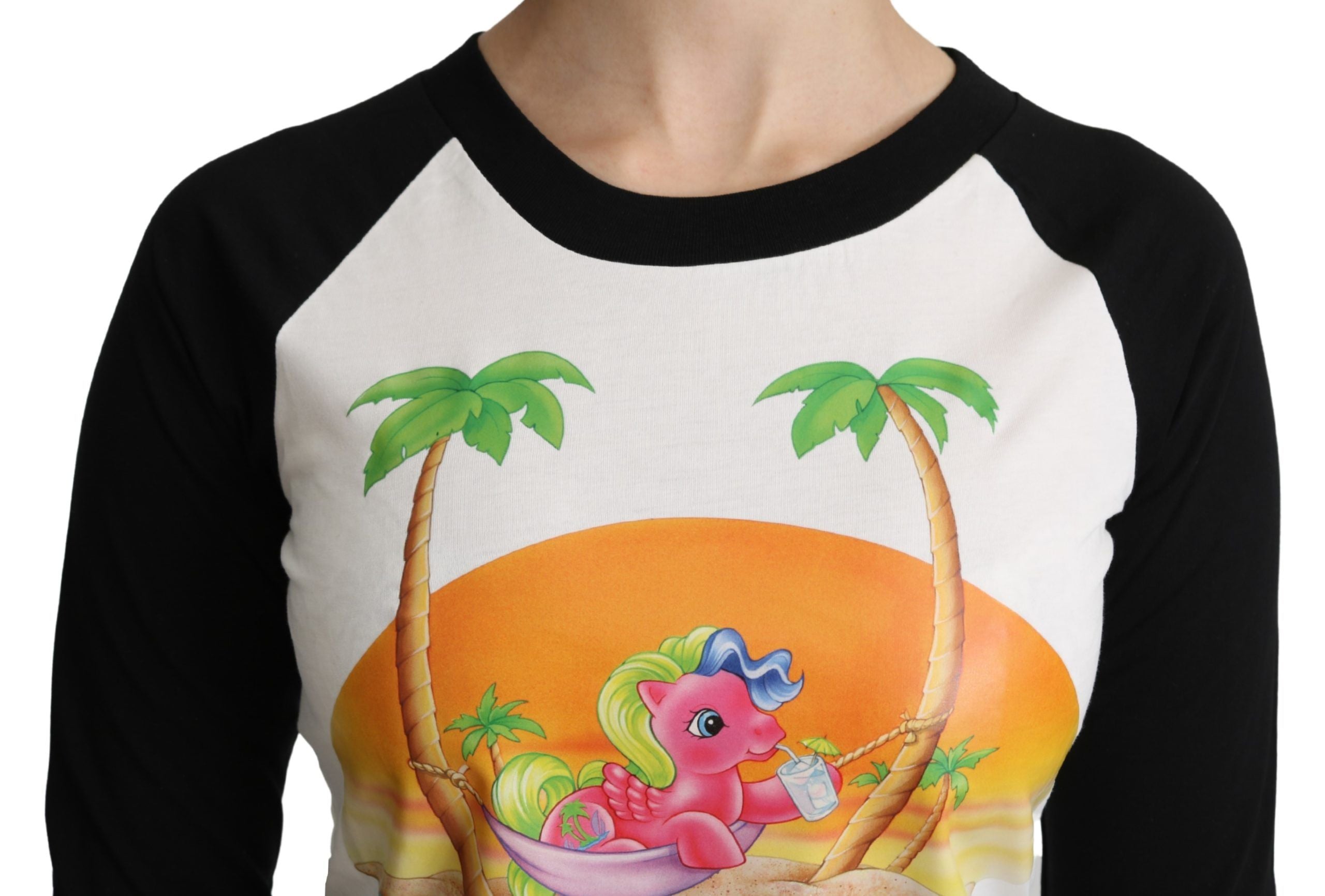 Moschino Beyaz Pamuklu Tişört My Little Pony Üst Tişört
