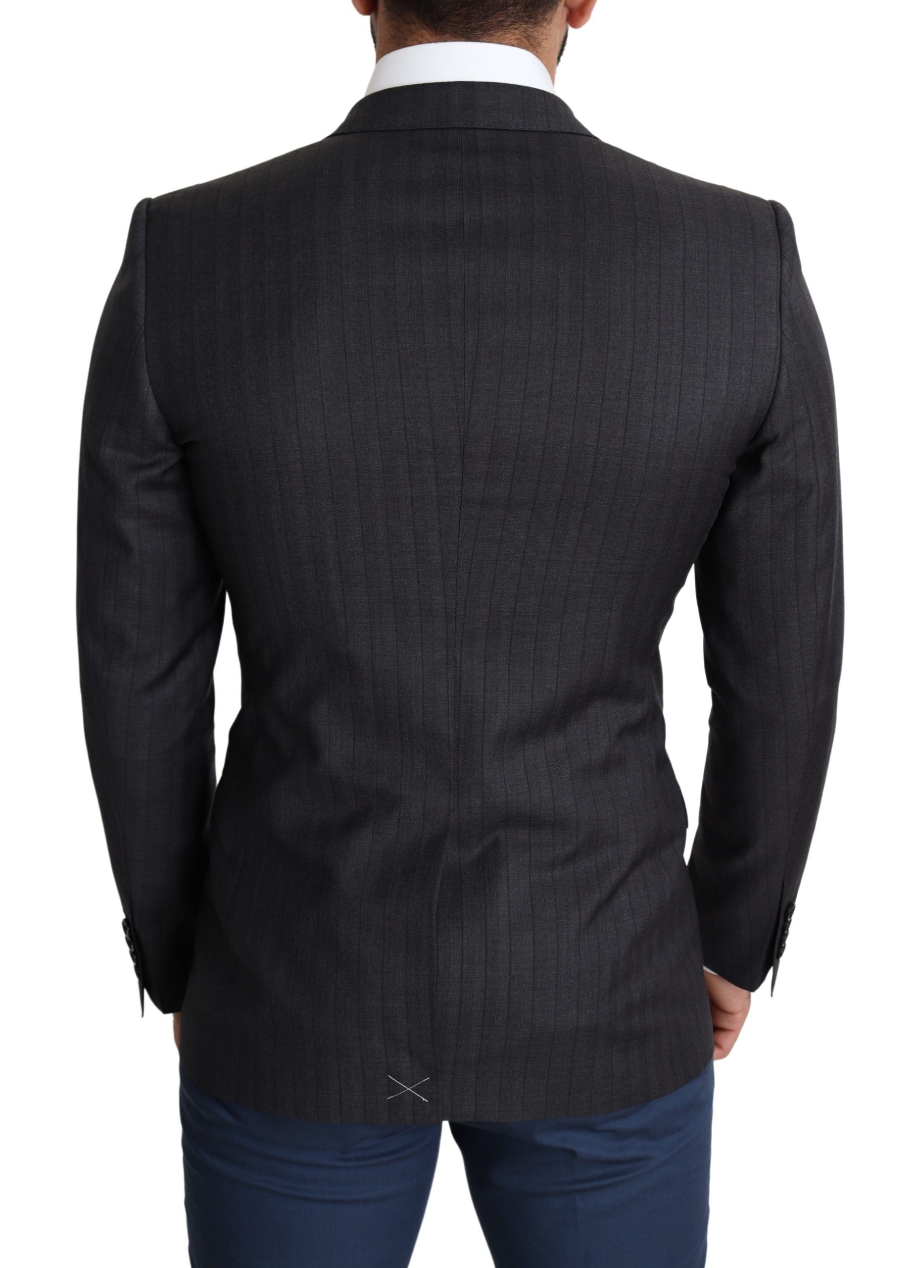 Dolce &amp; Gabbana Elegant Martini blazer made of black virgin wool