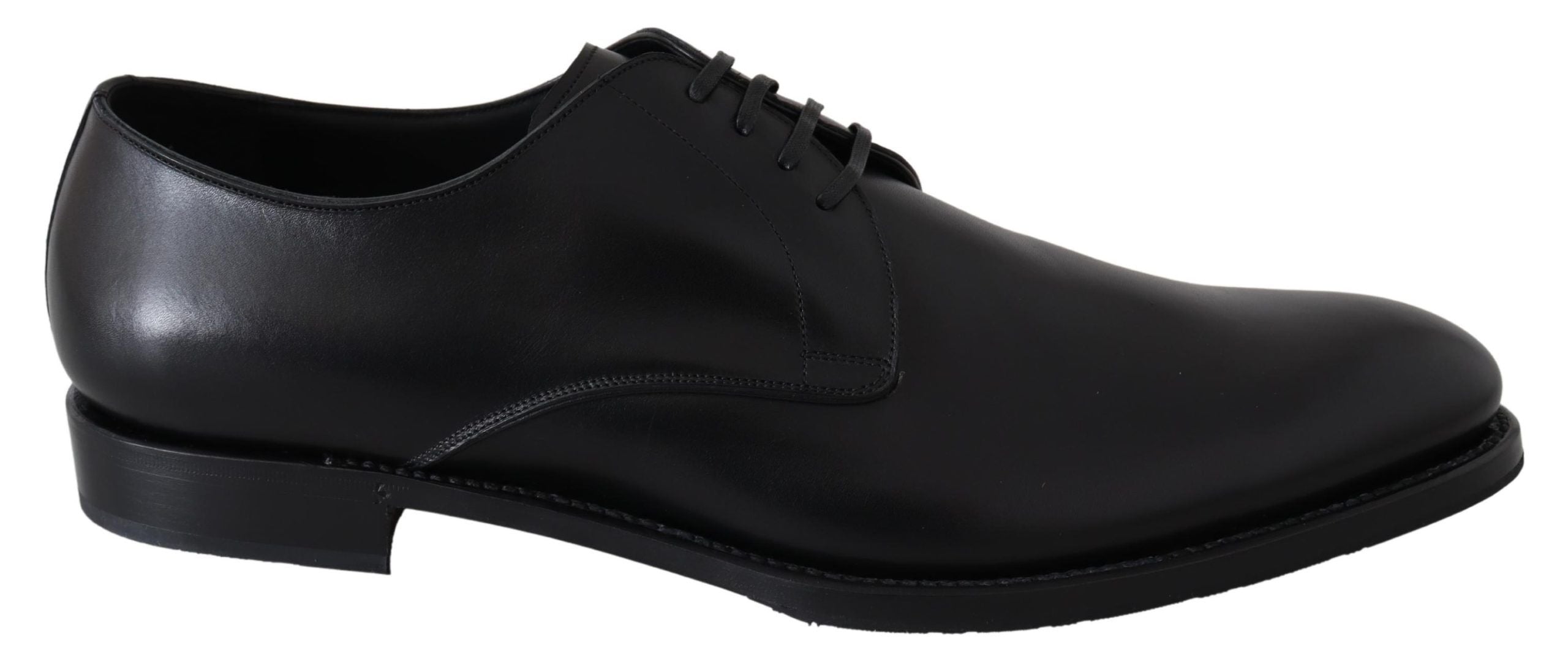 Dolce &amp; Gabbana Elegant derby shoes made of black leather