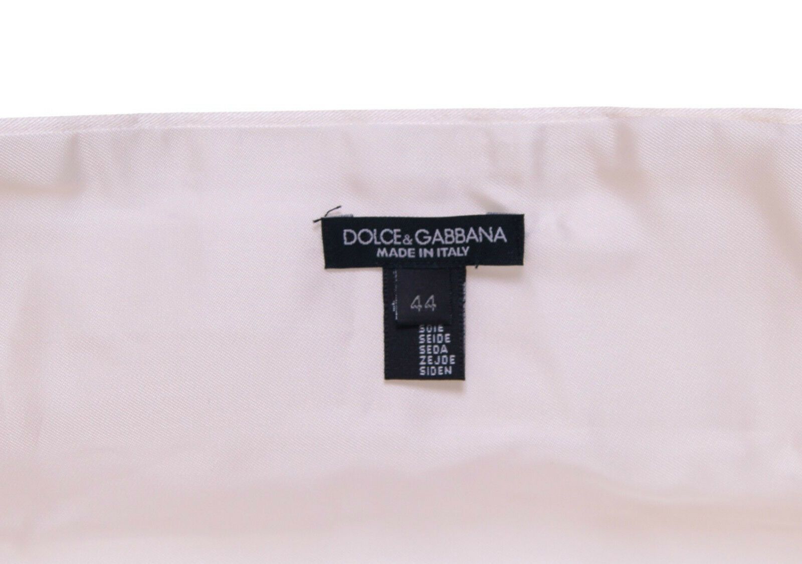 Dolce & Gabbana Weißer Smokinggürtel Kummerbund mit Taille