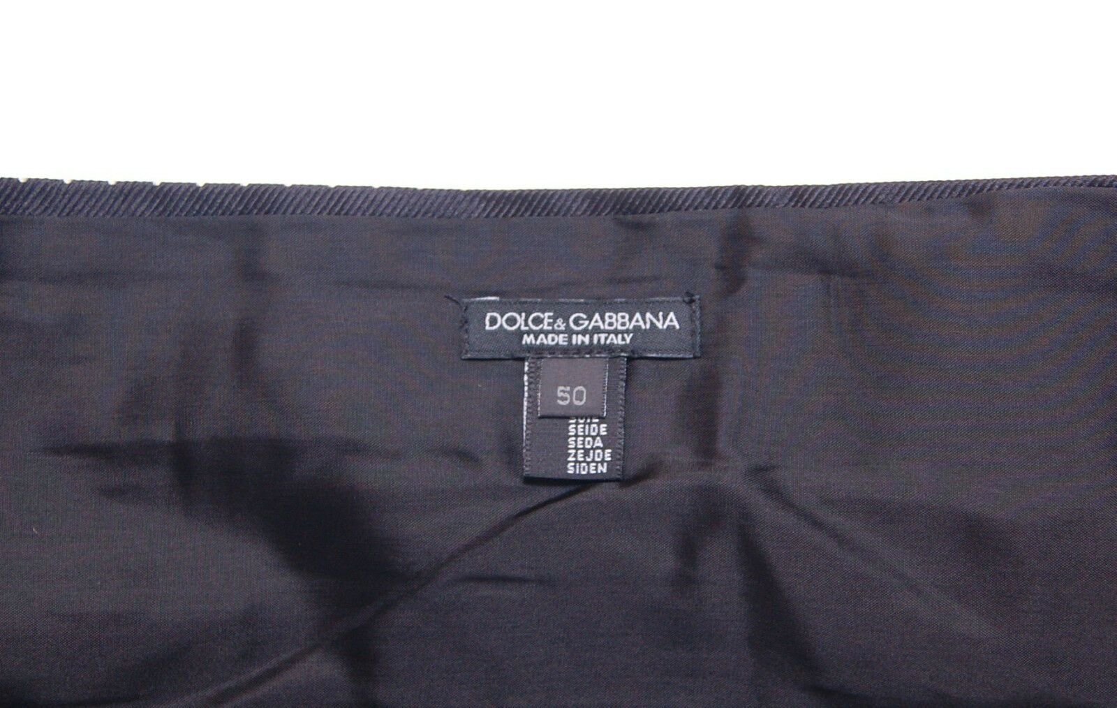 Dolce & Gabbana Schwarzer Smoking Kummerbundgürtel mit Taille