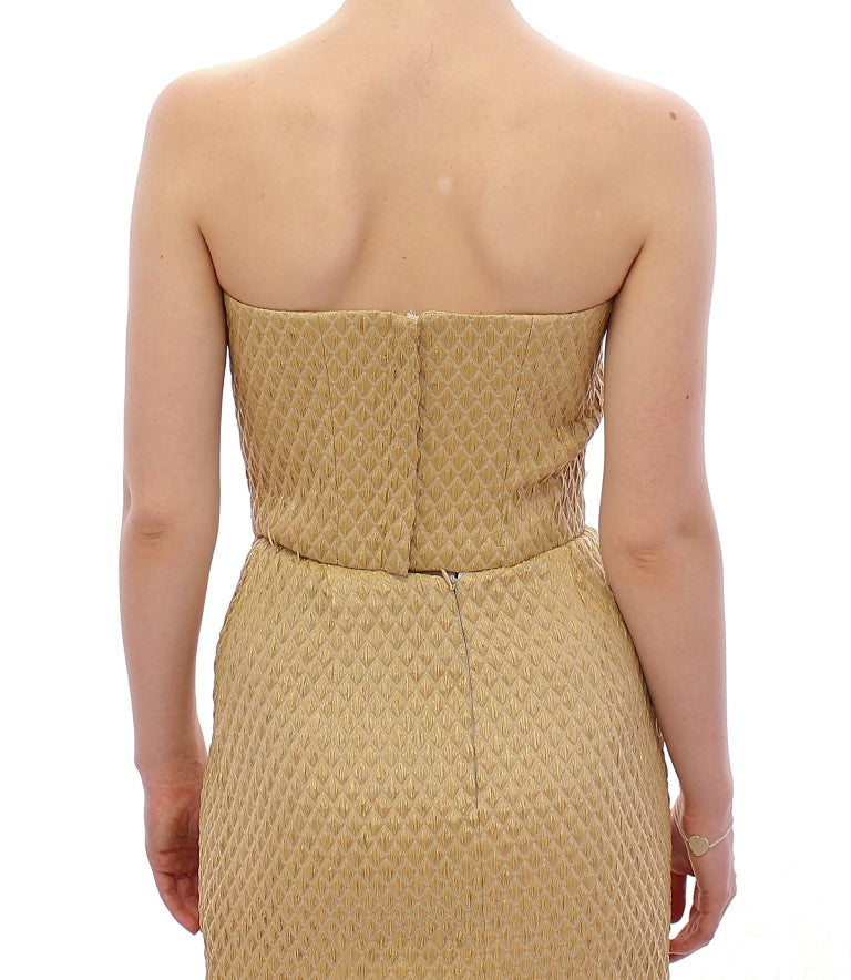 Andrea Incontri beige silk cami top