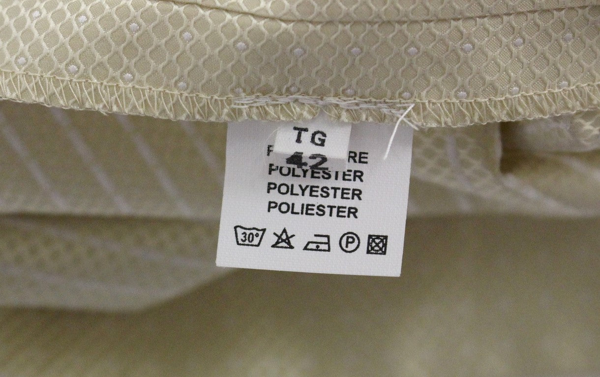 Andrea Incontri beige sleeveless shift mini dress