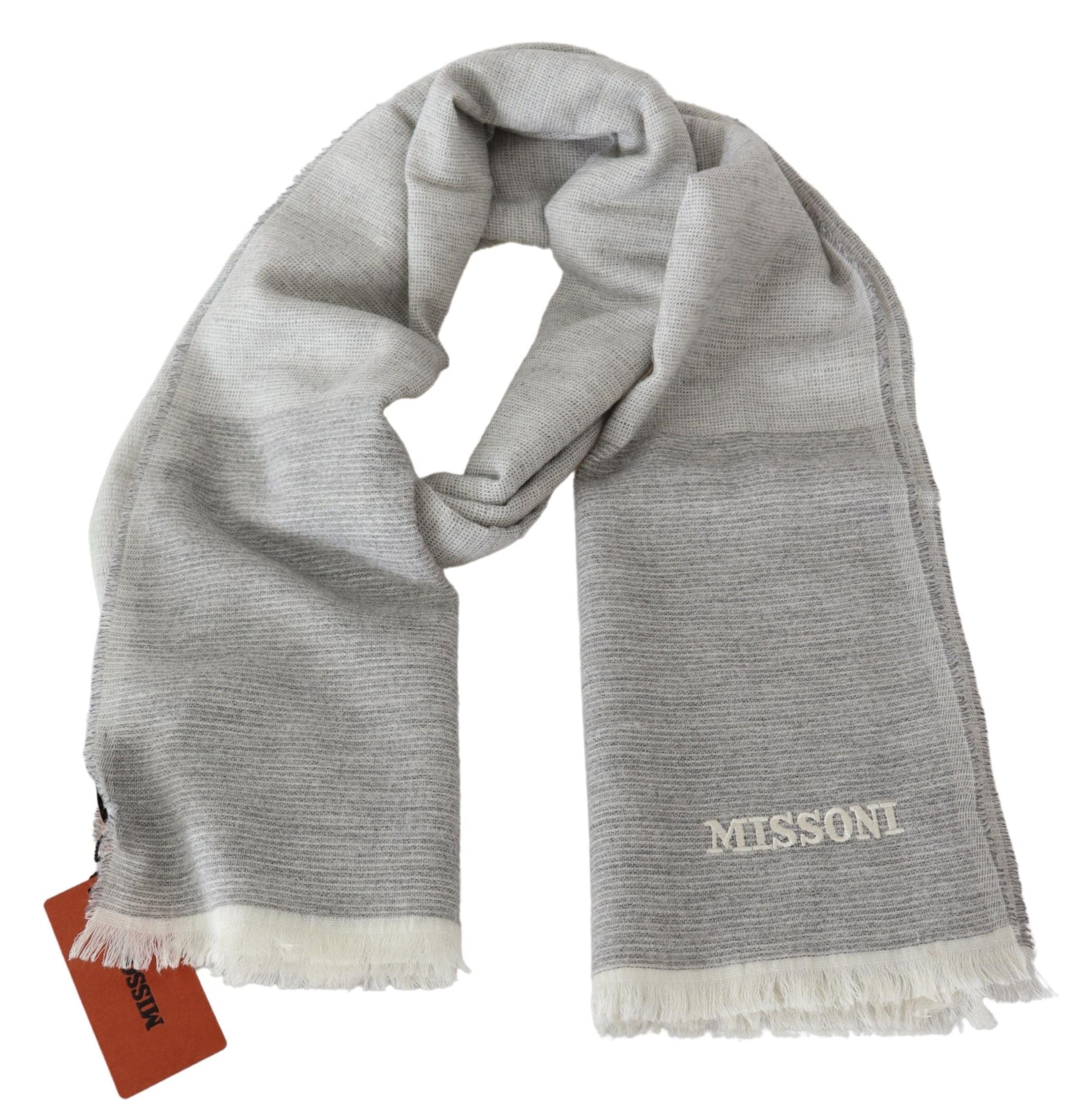 Missoni Beige 100% Wolle Unisex Halstuch