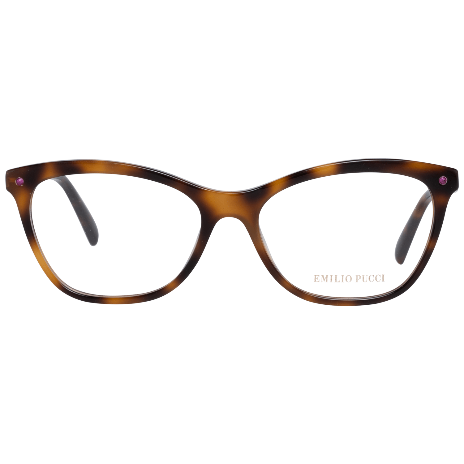 Emilio Pucci Braune Kunststoff-Brille (Vollrand-Fassung)