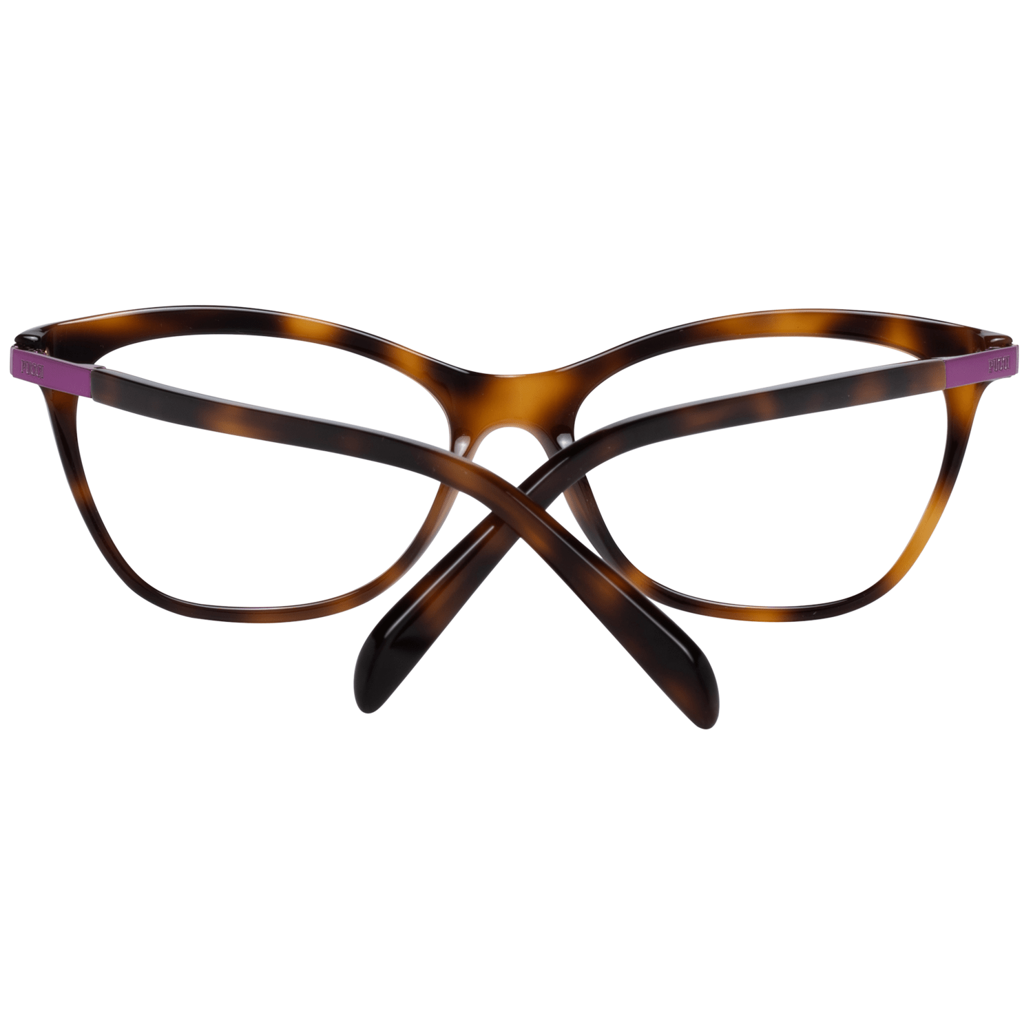 Emilio Pucci Braune Kunststoff-Brille (Vollrand-Fassung)