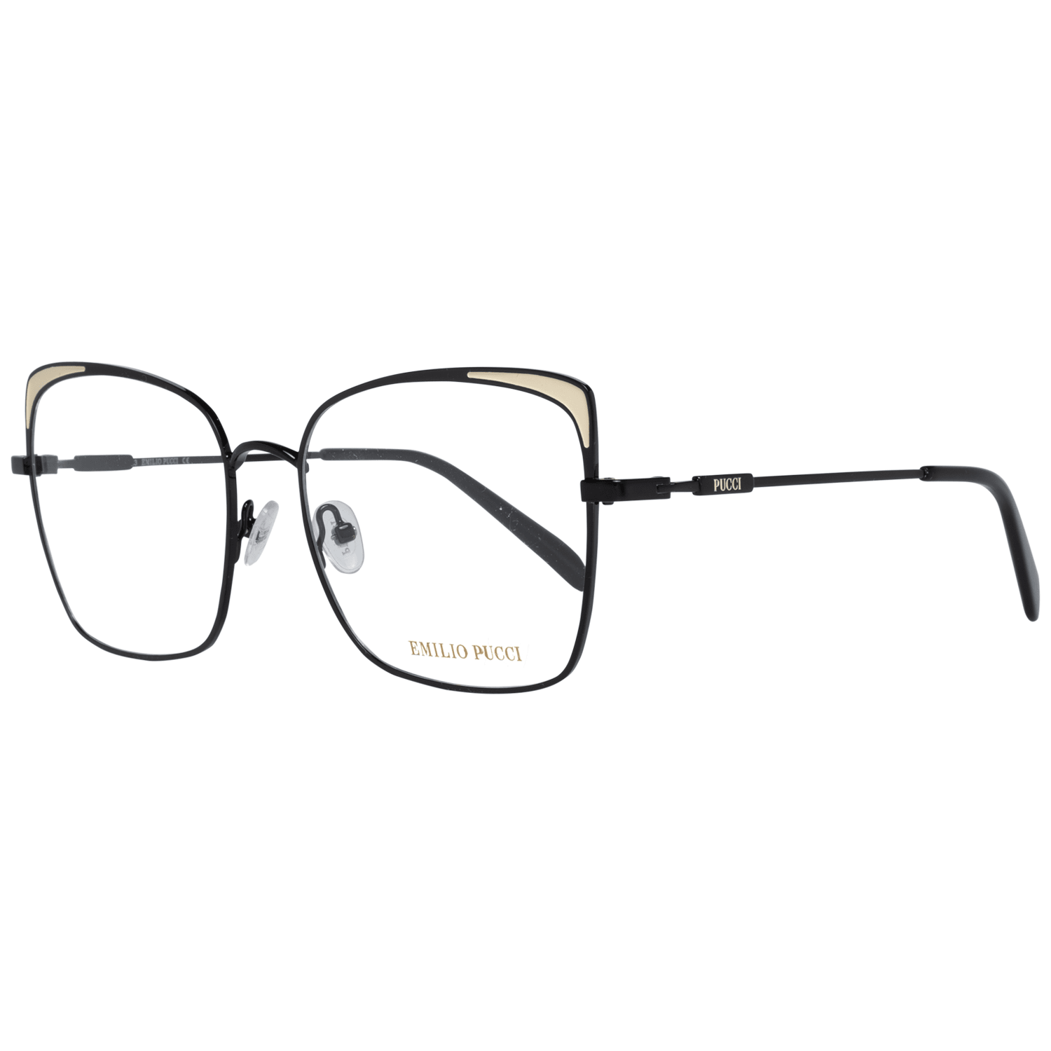 Emilio Pucci Elegante Metallbrille (Gestell)