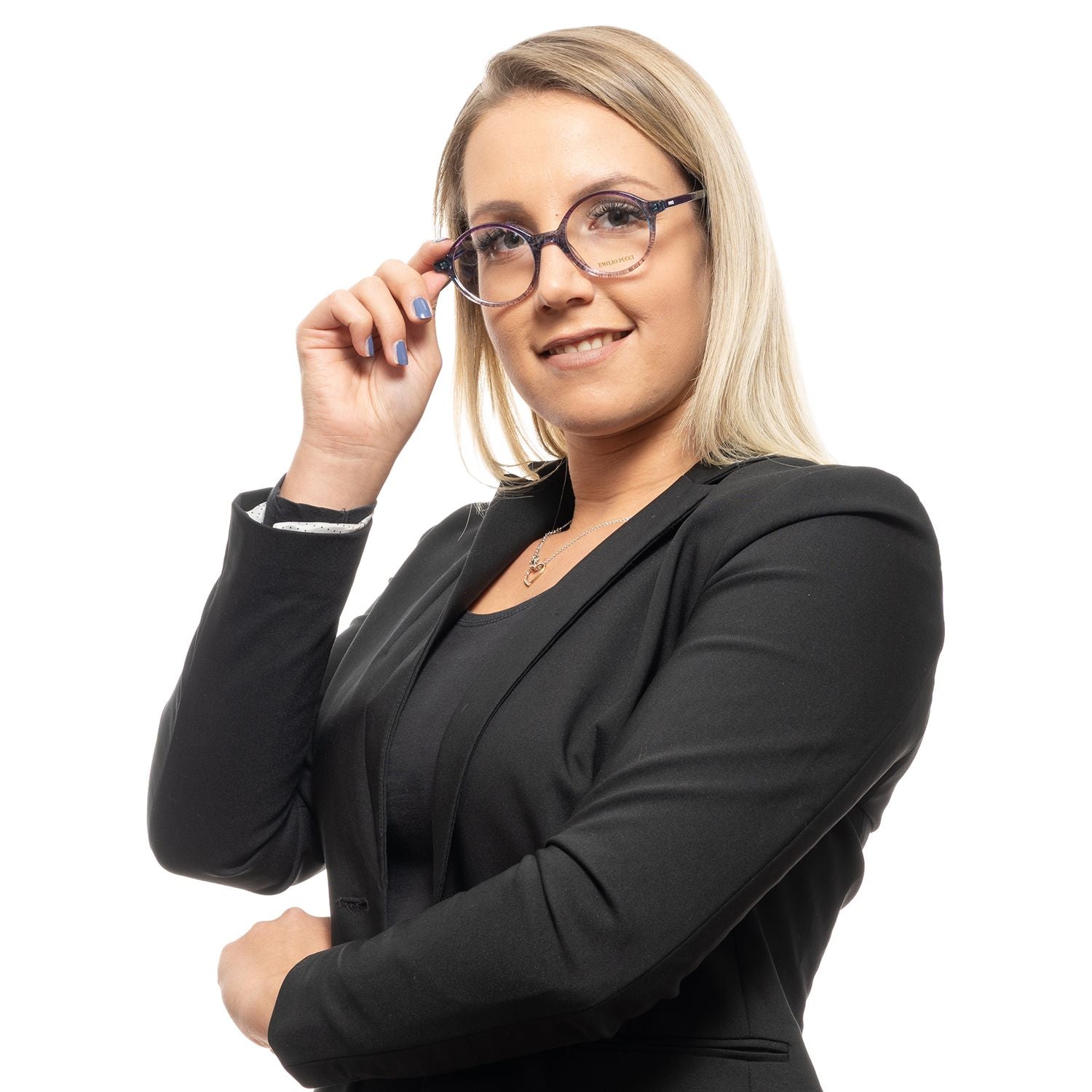 Emilio Pucci Lilac plastic glasses (frames)