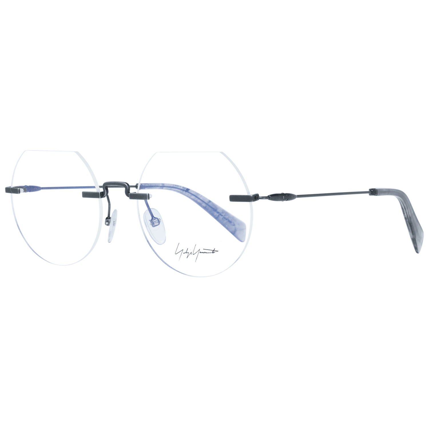 Yohji Yamamoto Graue Metallbrille (Rahmen)