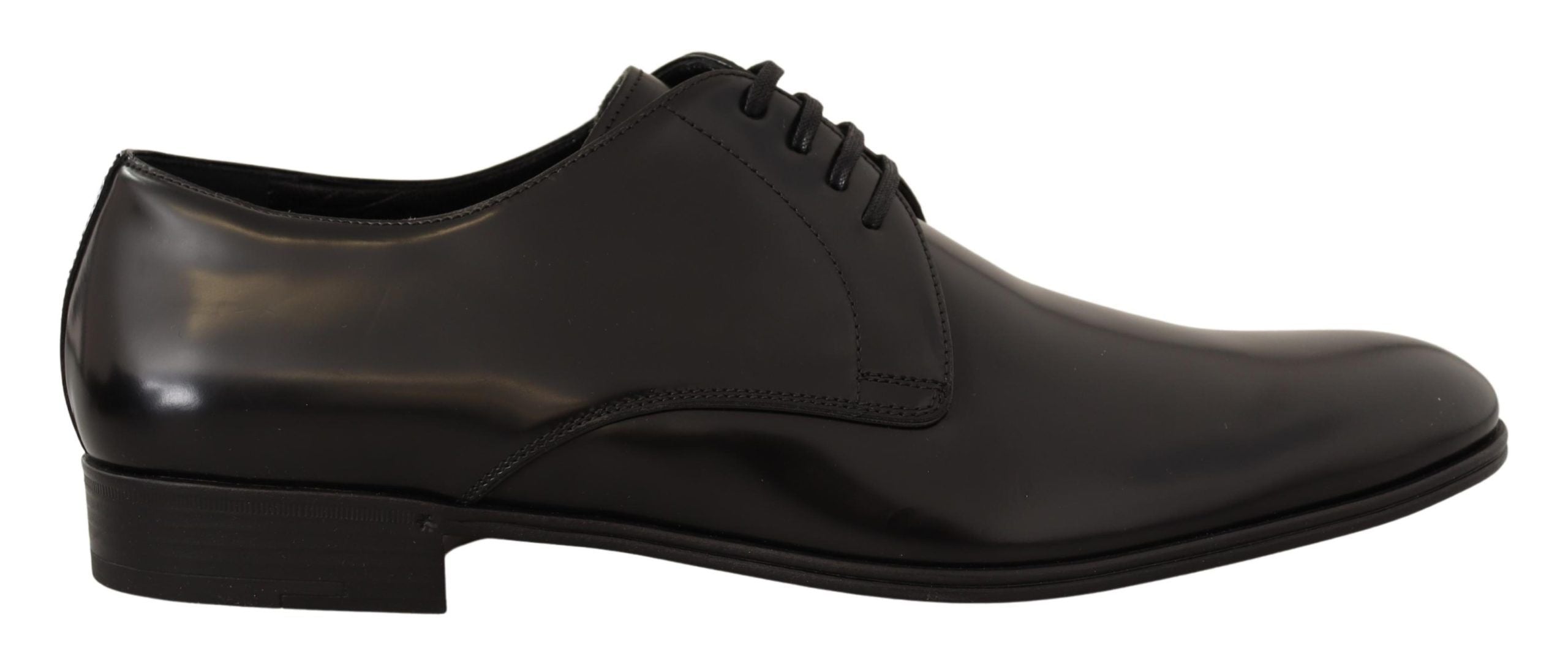 Dolce &amp; Gabbana Elegant derby shoes made of black leather