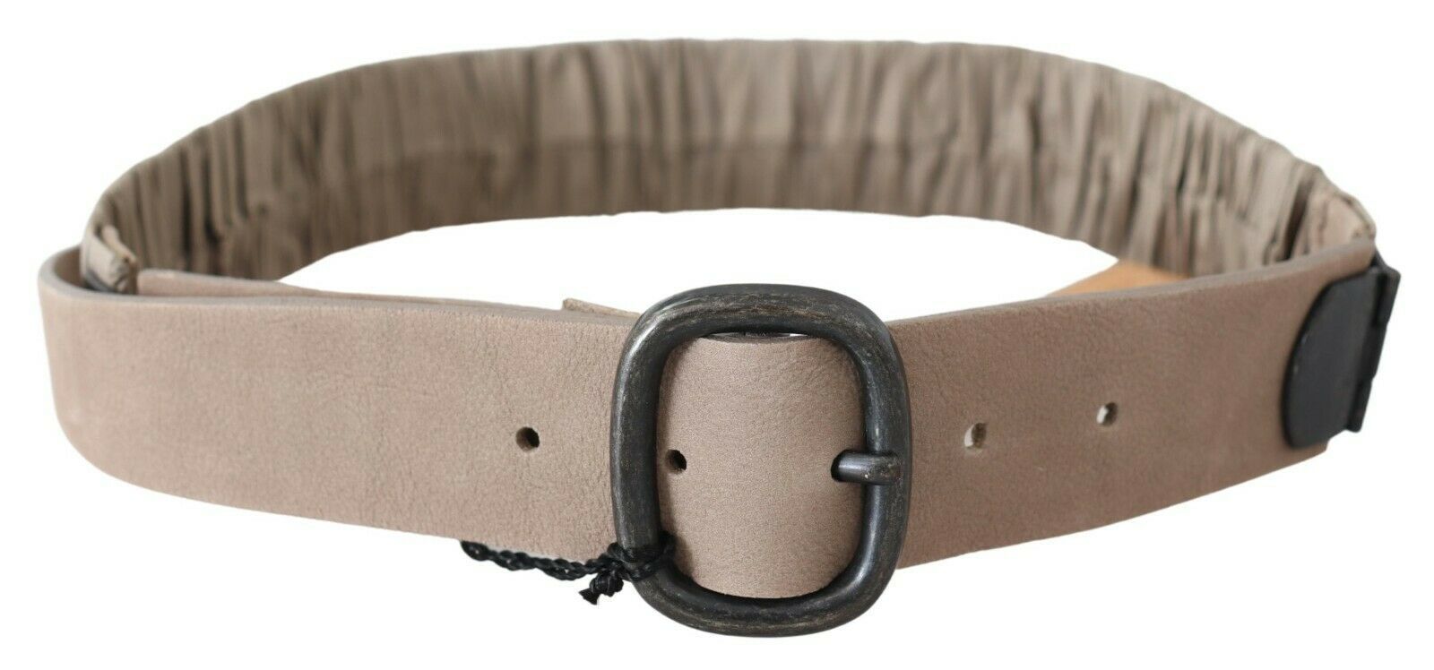 GF Ferre Brown belt made of solid leather with metal buckle