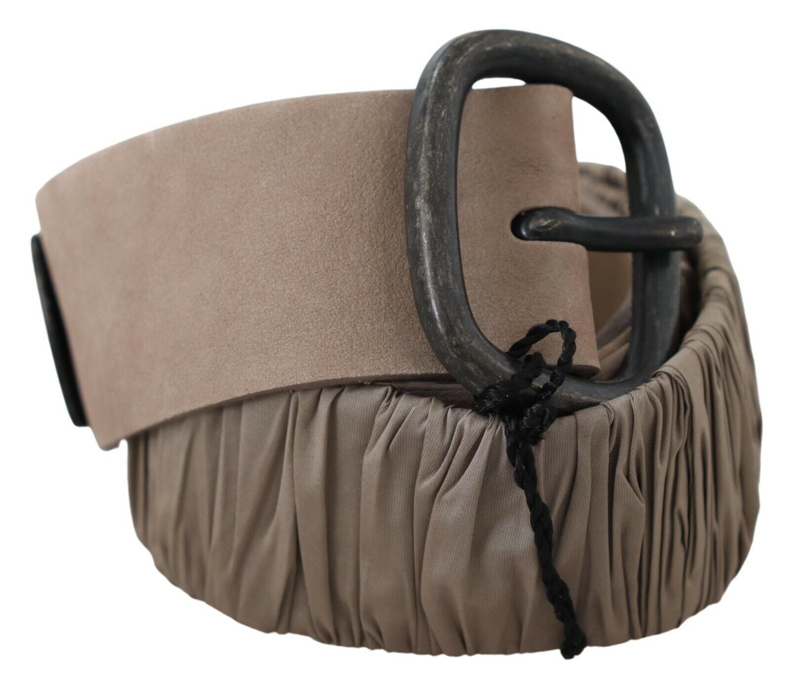 GF Ferre Brown belt made of solid leather with metal buckle