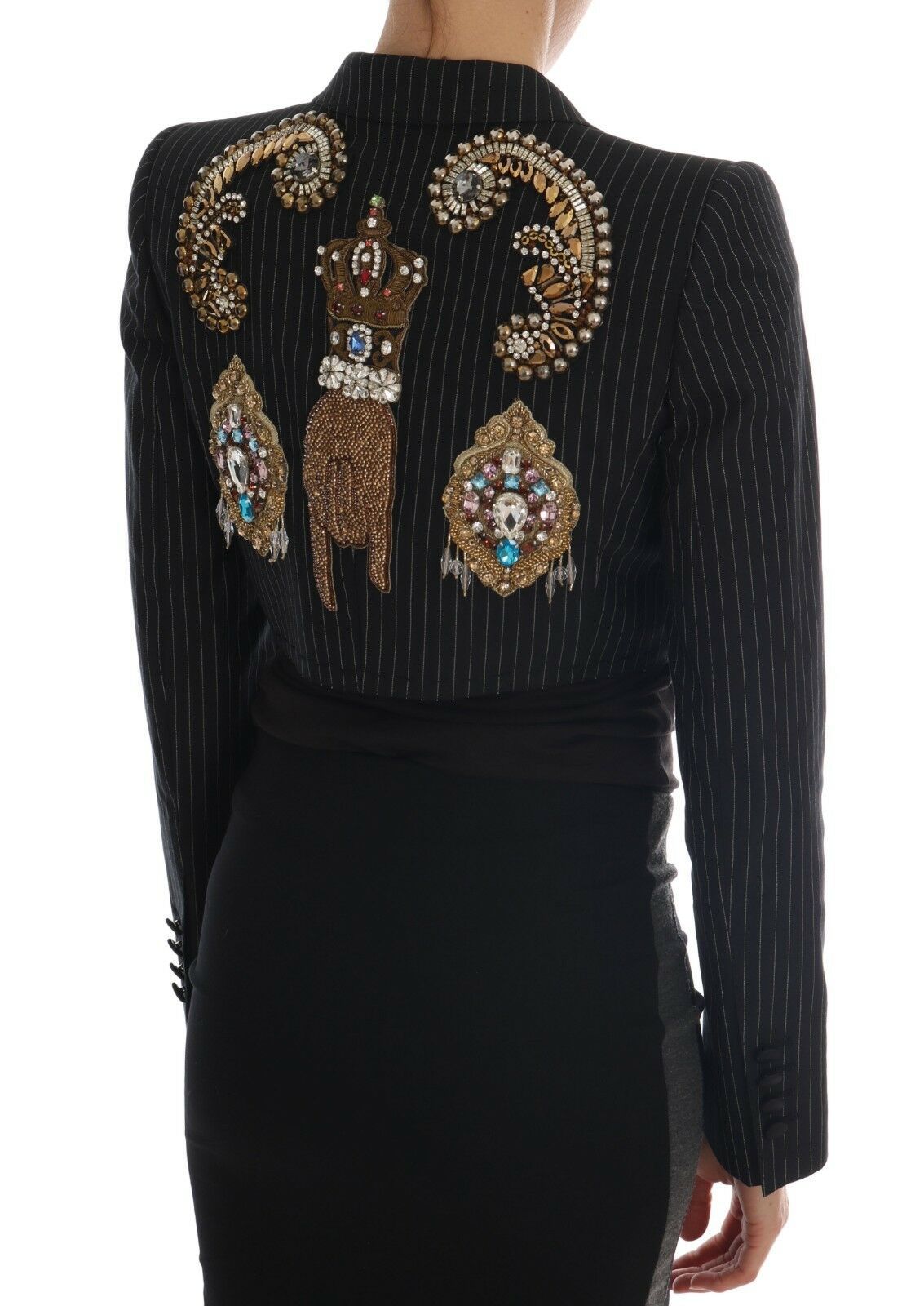 Dolce &amp; Gabbana Büyülü Elegance Kristal Blazer