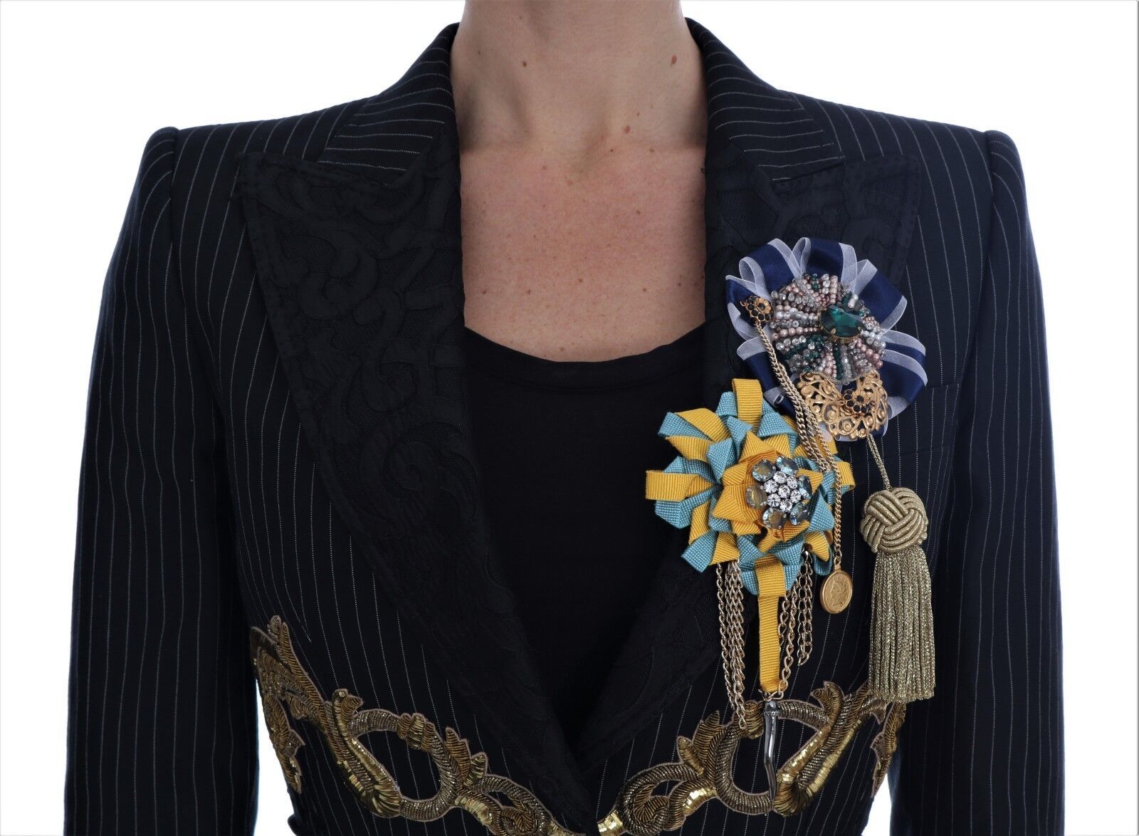 Dolce &amp; Gabbana Büyülü Elegance Kristal Blazer