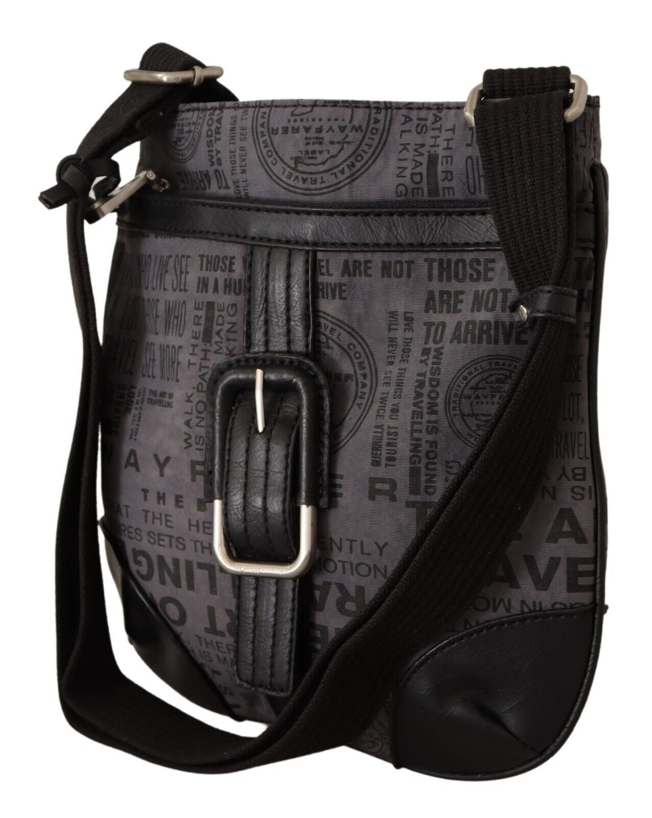 WAYFARER Graue bedruckte Logo-Umhängetasche Crossbody Handtasche