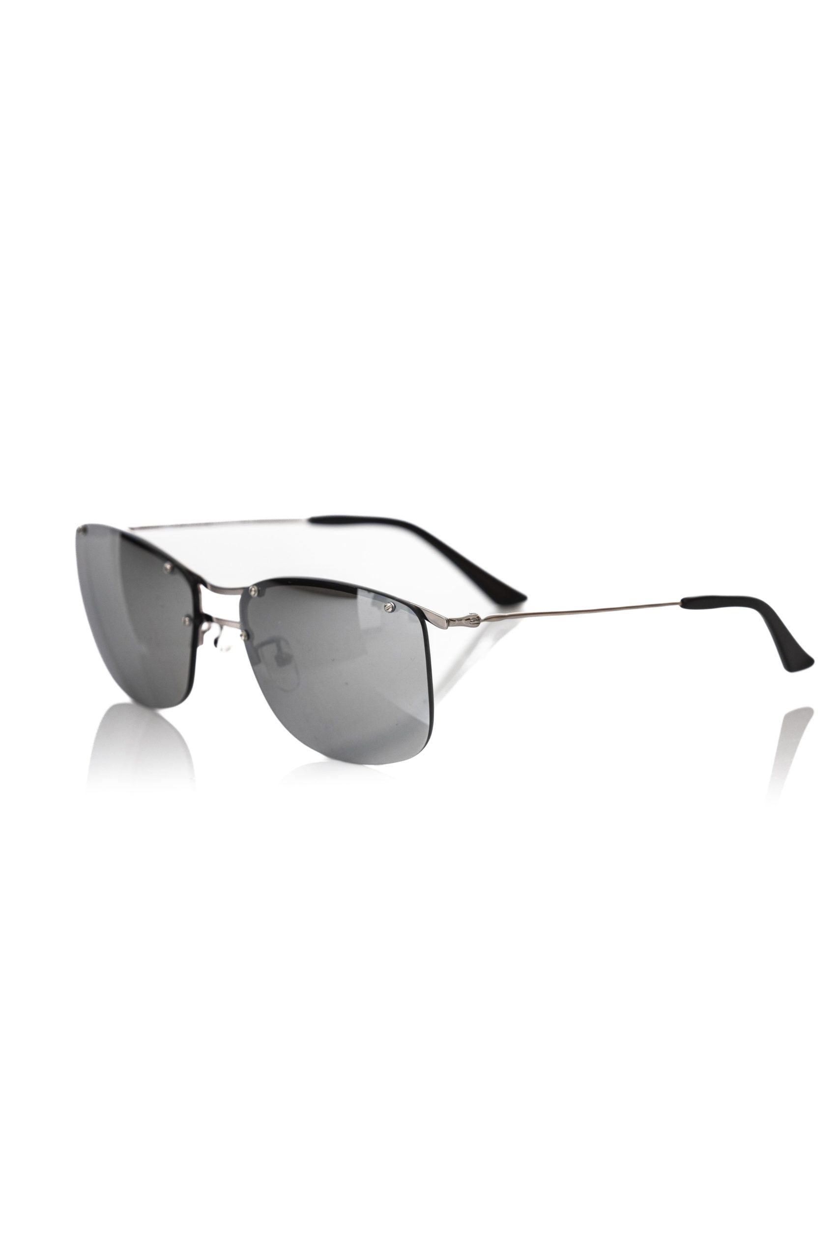 Frankie Morello men's sunglasses with silver fibers