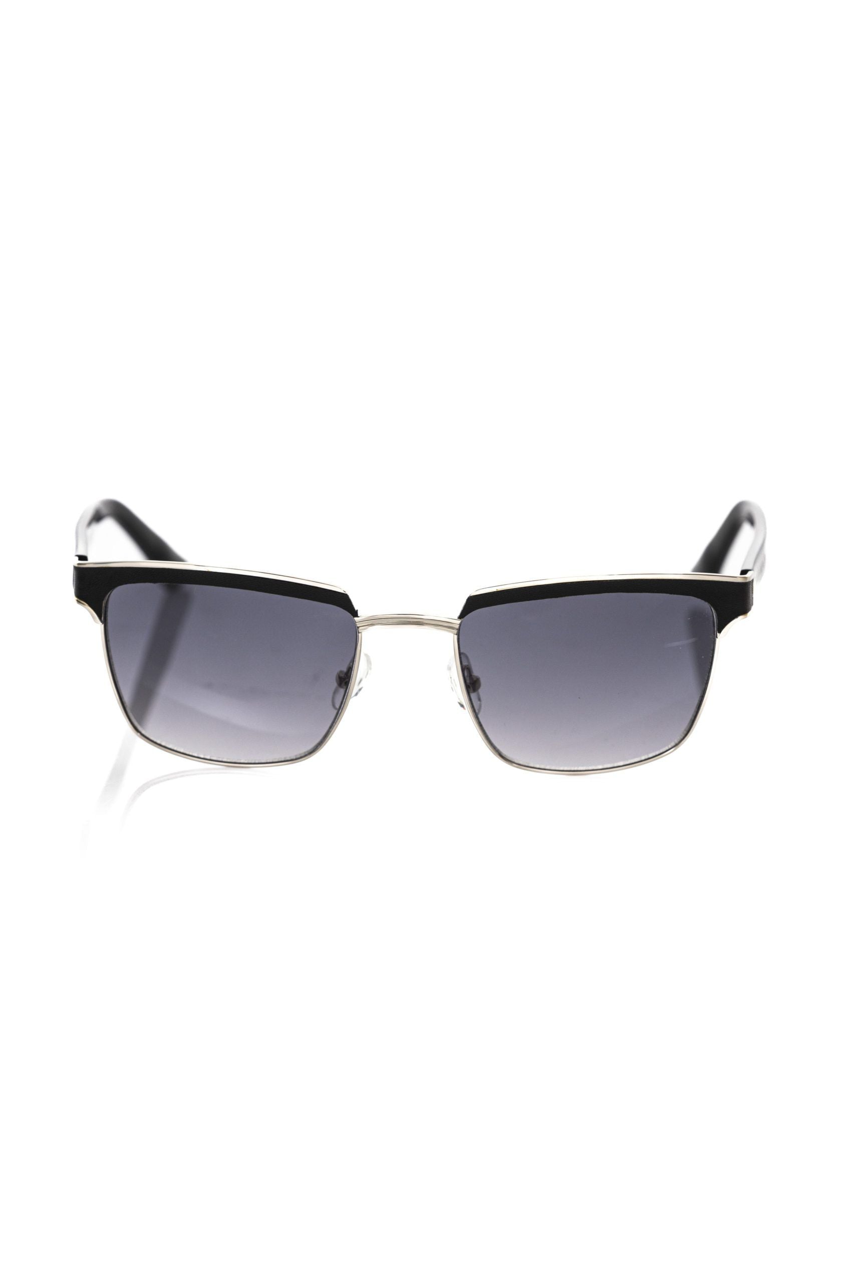 Frankie Morello sunglasses for men made of black metallic fiber