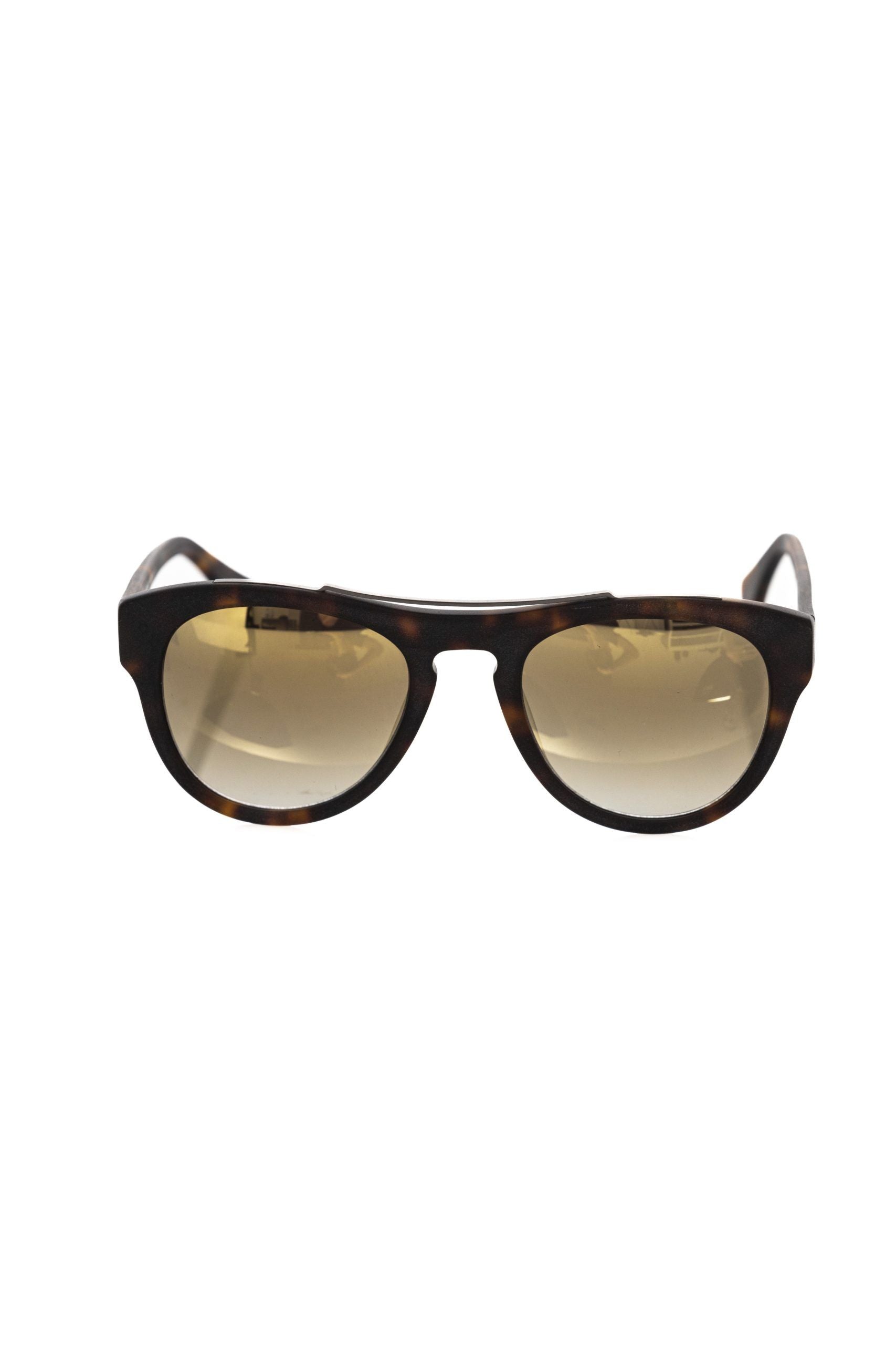 Frankie Morello men's sunglasses in brown acetate