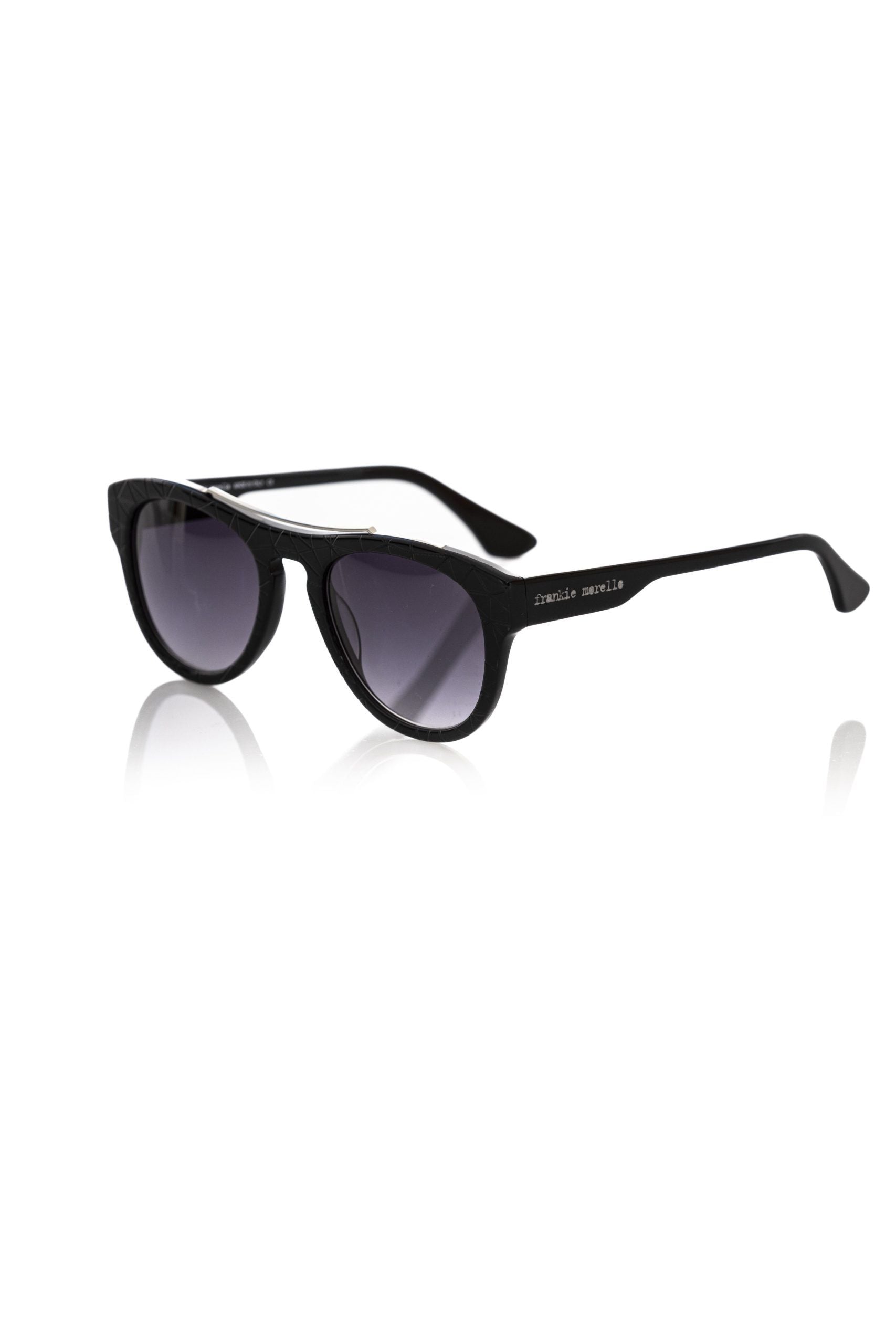 Frankie Morello black men's acetate sunglasses