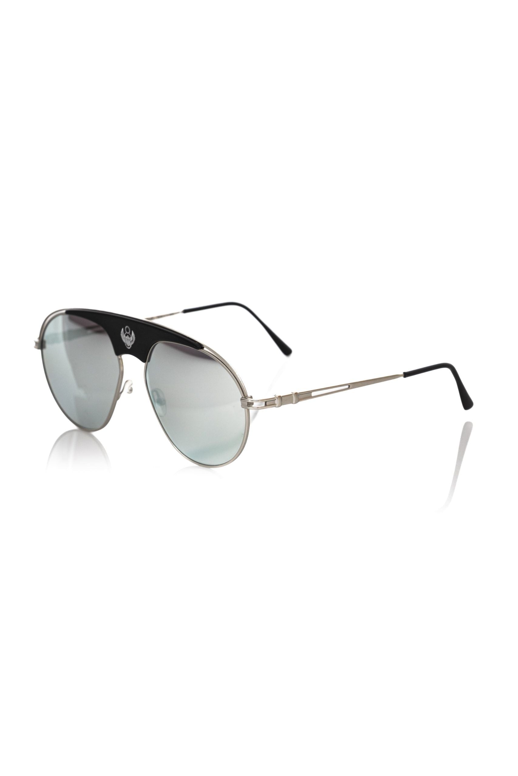 Frankie Morello Multicolor Metallic Fiber Sunglasses for Men
