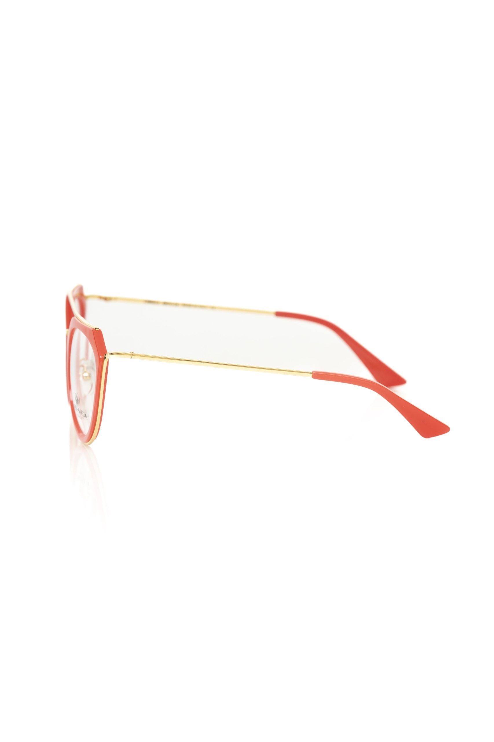 Frankie Morello Rote Damen-Brille aus Azetat