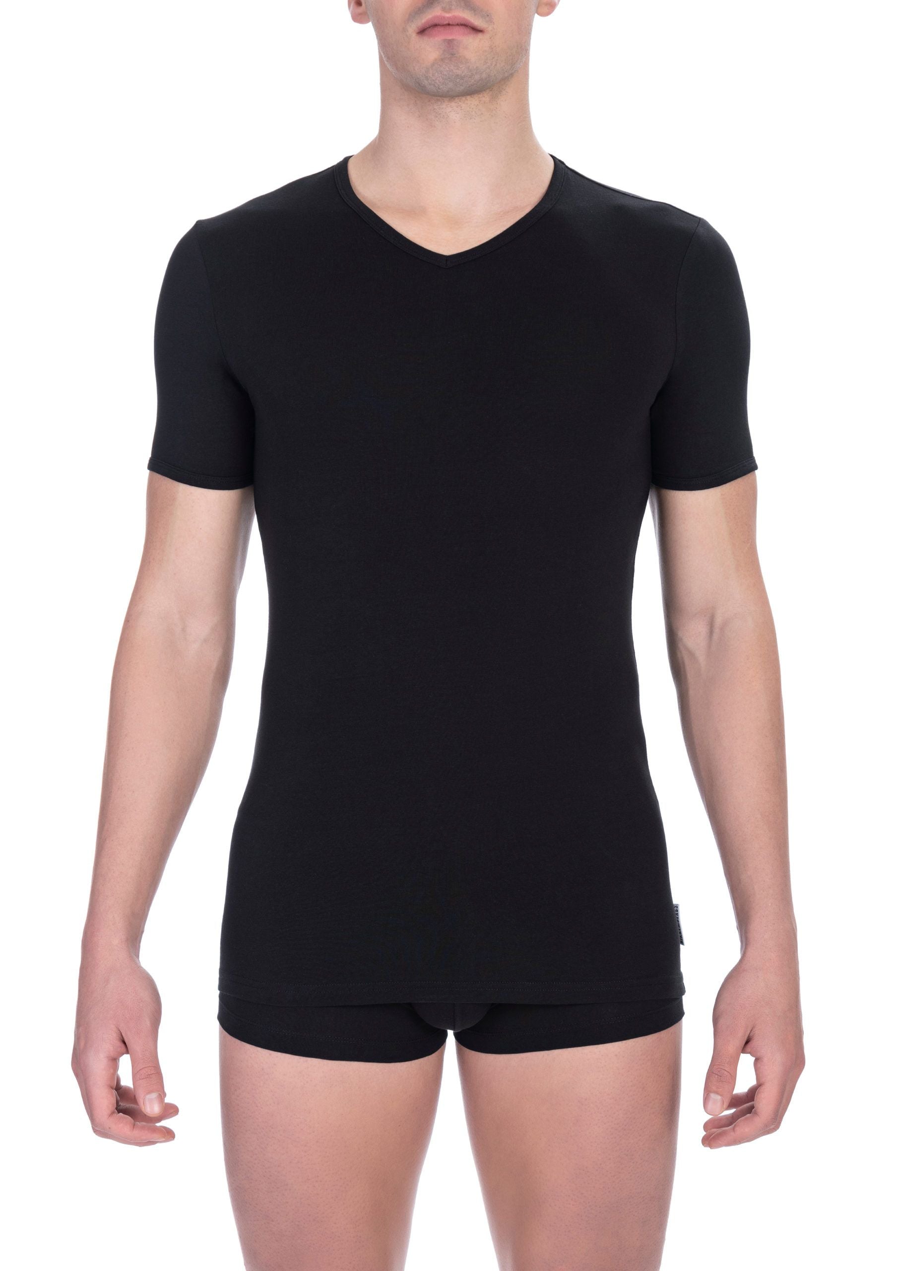 Bikkembergs Black Cotton T-Shirt for Men