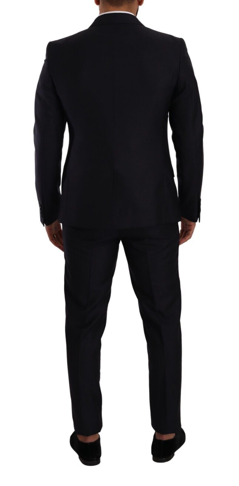 Dolce &amp; Gabbana Blue MARTINI Slim fit 2 piece Coat Suit