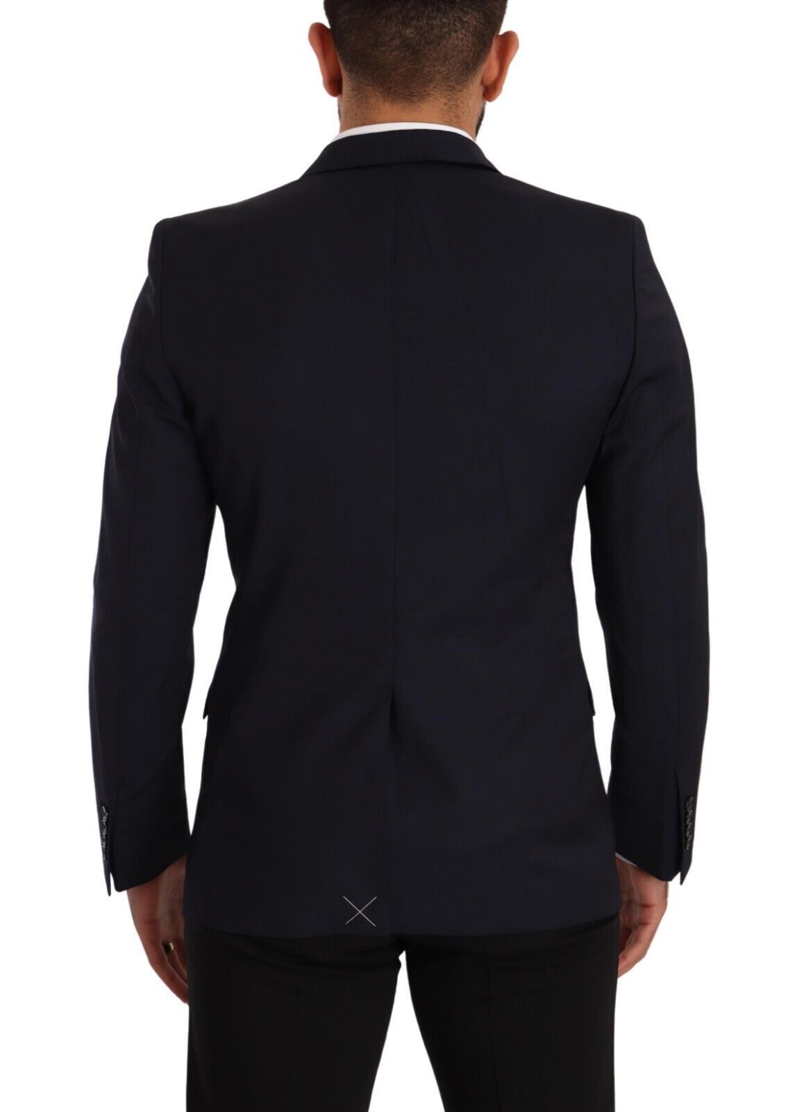 Dolce &amp; Gabbana dark blue single-breasted coat MARTINI blazer