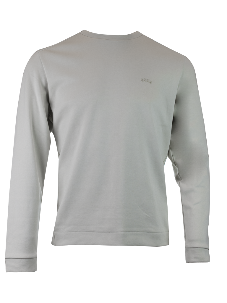 Hugo Boss Elegant sweatshirt in beige cotton