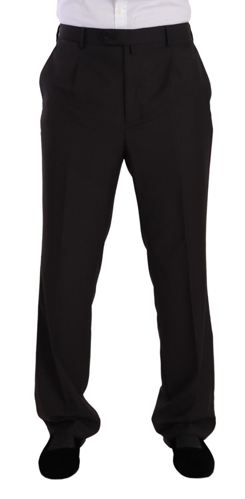 Domenico Tagliente Grauer einreihiger formeller Anzug aus Polyester