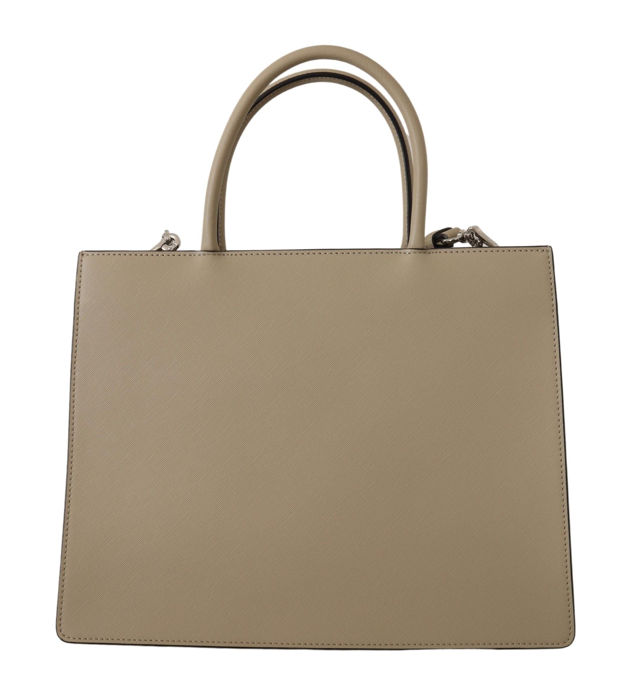 Karl Lagerfeld Elegant sage green tote shoulder bag