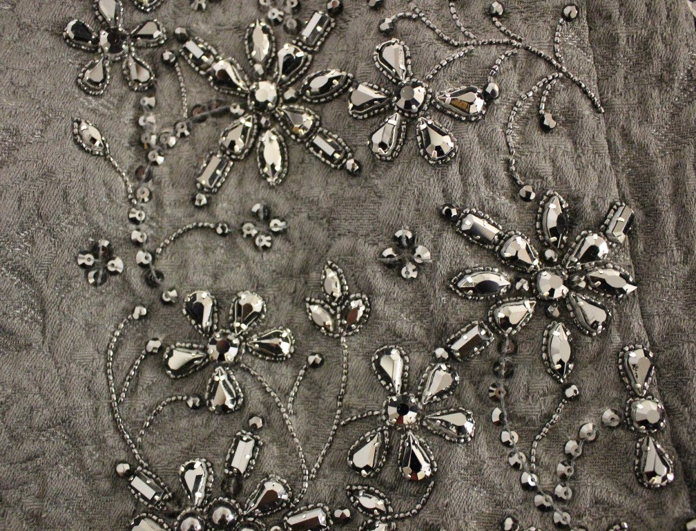 Dolce &amp; Gabbana Siyah Kristal Taşlı Başyapıt Etek