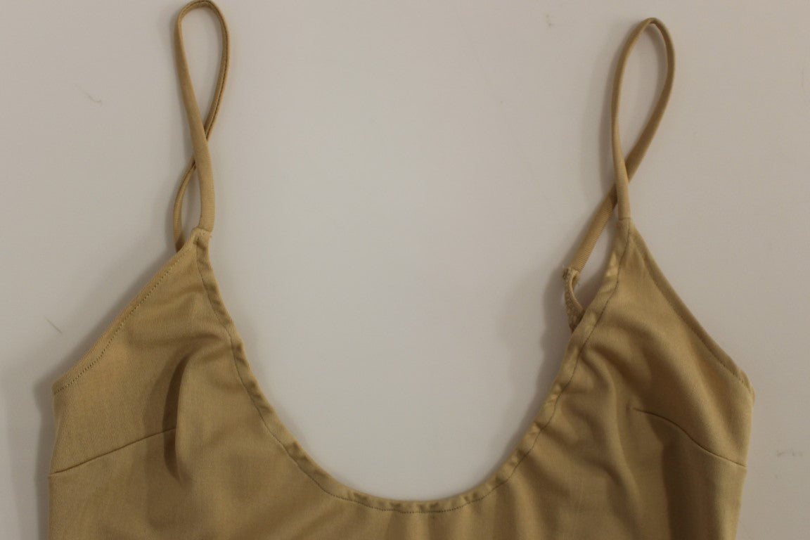 Alice Palmer Black striped asymmetric chain-knit dress