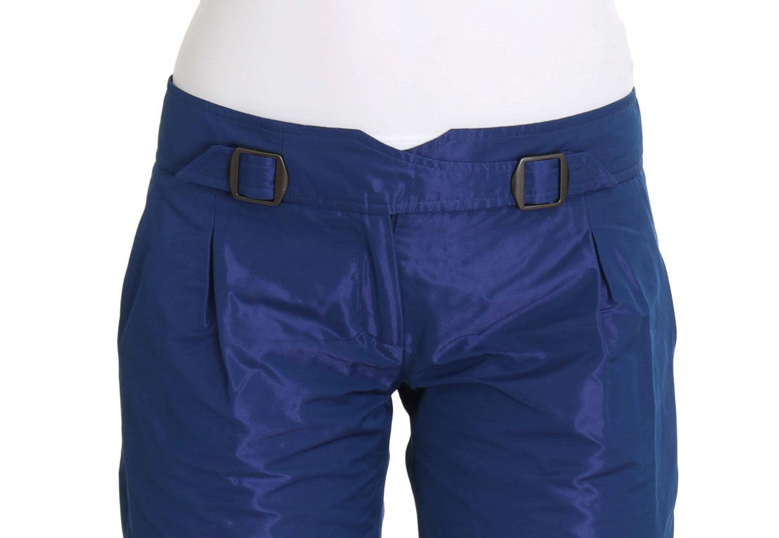 Ermanno Scervino Blaue Über-Knie-Bermudashorts