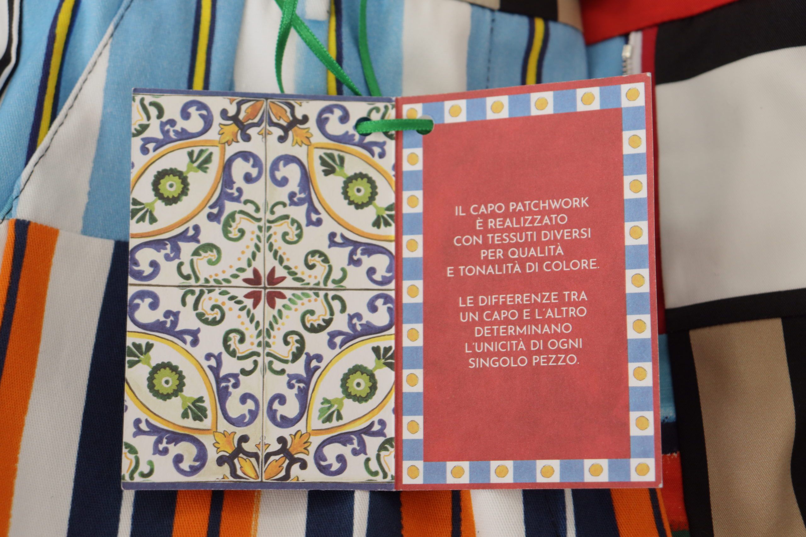 Dolce &amp; Gabbana Elegant striped high waist trousers