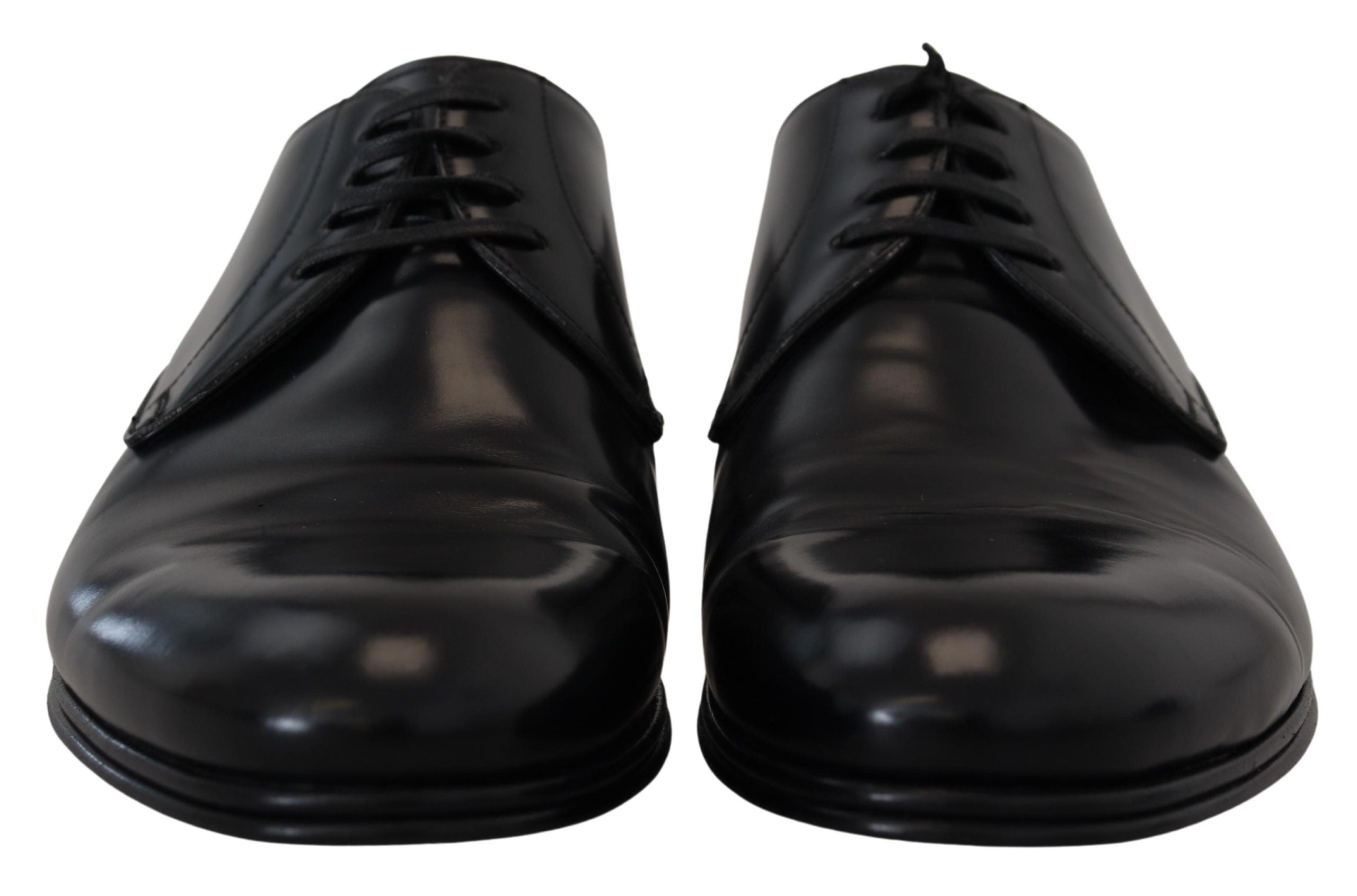Dolce &amp; Gabbana Elegant derby shoes made of black leather