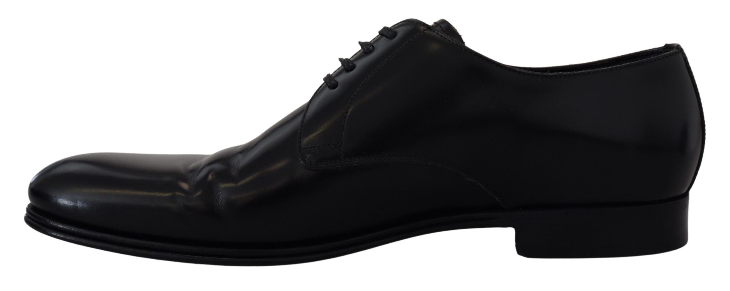 Dolce &amp; Gabbana Elegant derby shoes made of black leather