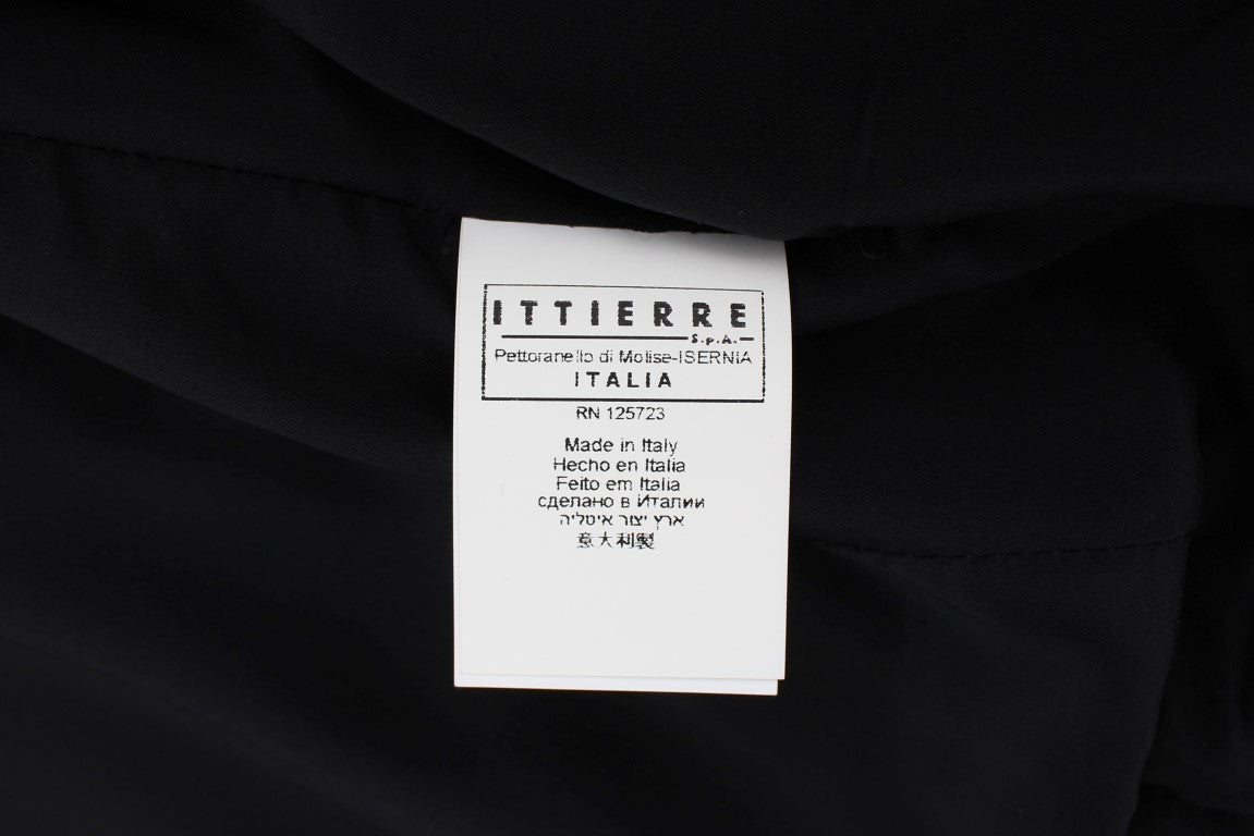 Exte Schwarz-Rosa Stretch Blazer Jacke