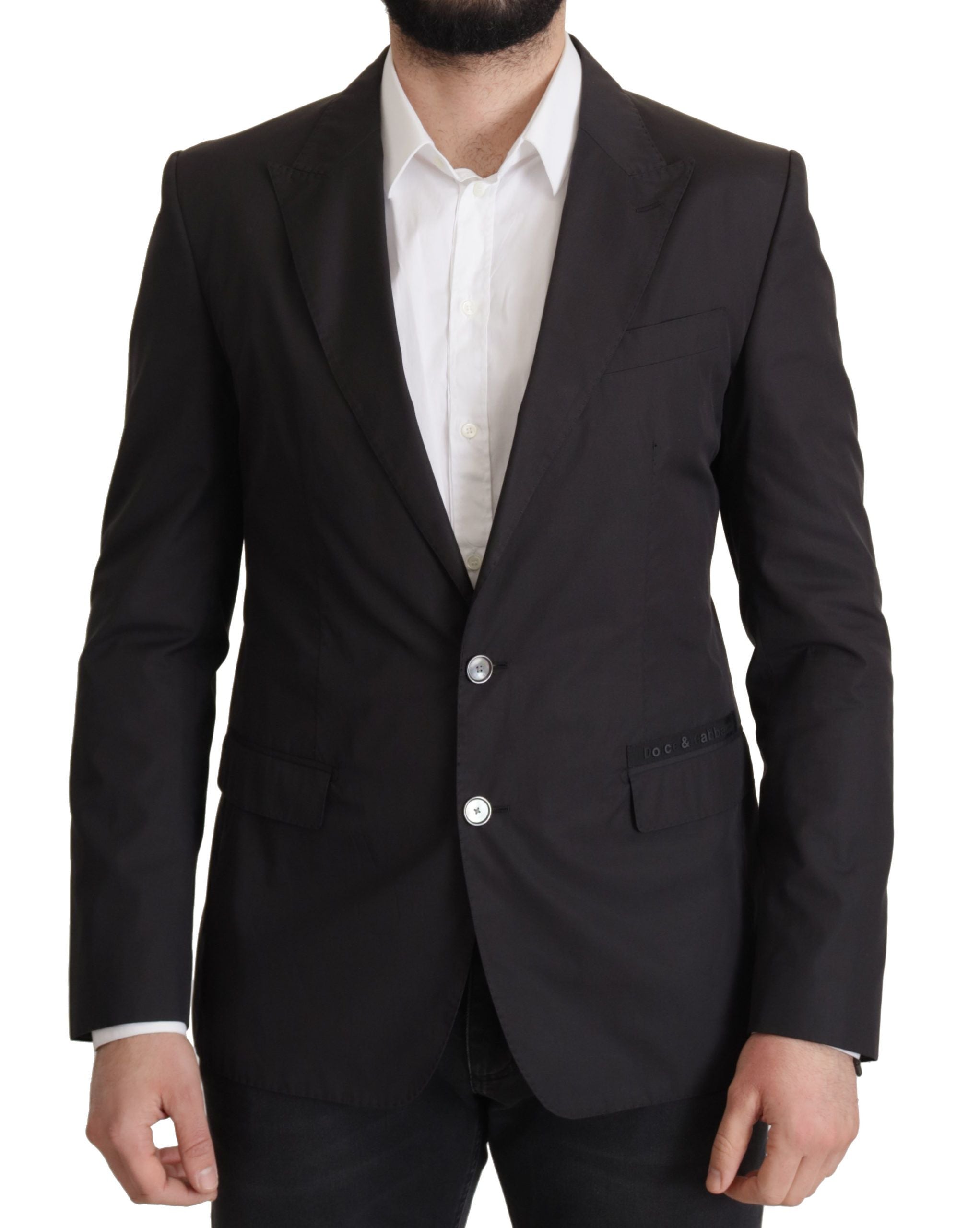 Dolce &amp; Gabbana Black single-breasted TAORMINA blazer