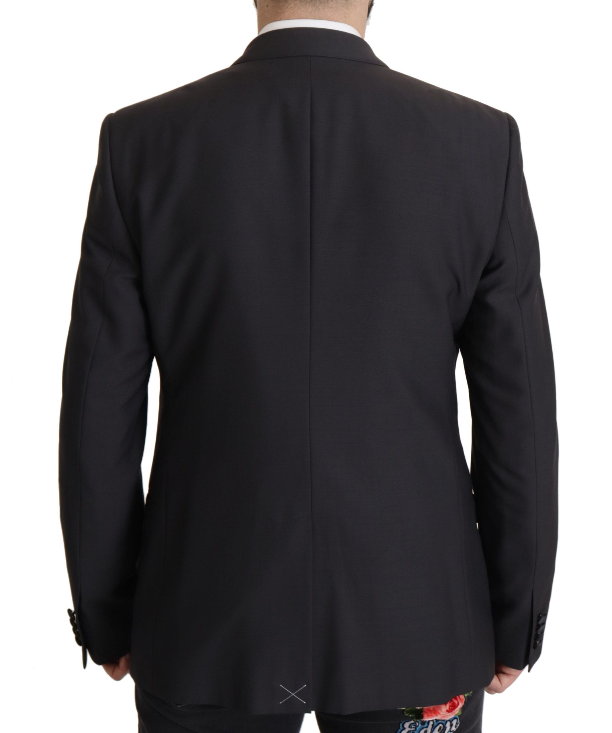 Dolce &amp; Gabbana dark blue single-breasted MARTINI blazer