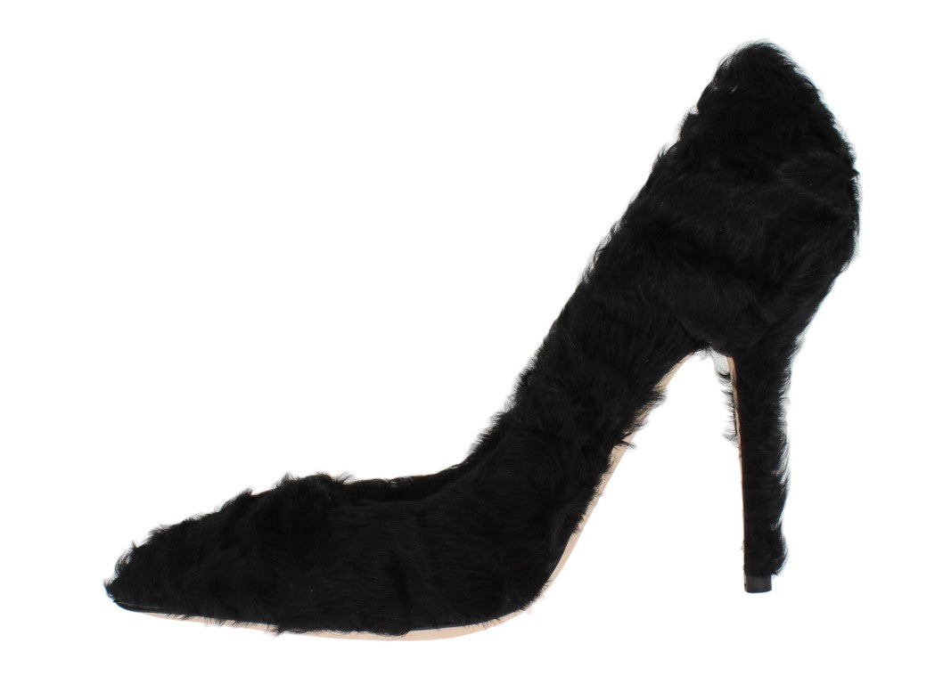 Dolce &amp; Gabbana Elegant pumps made from luxurious Xiangao fur leather