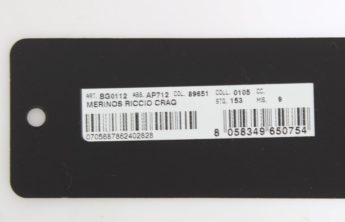 Dolce &amp; Gabbana grey wool shearling gloves with studs