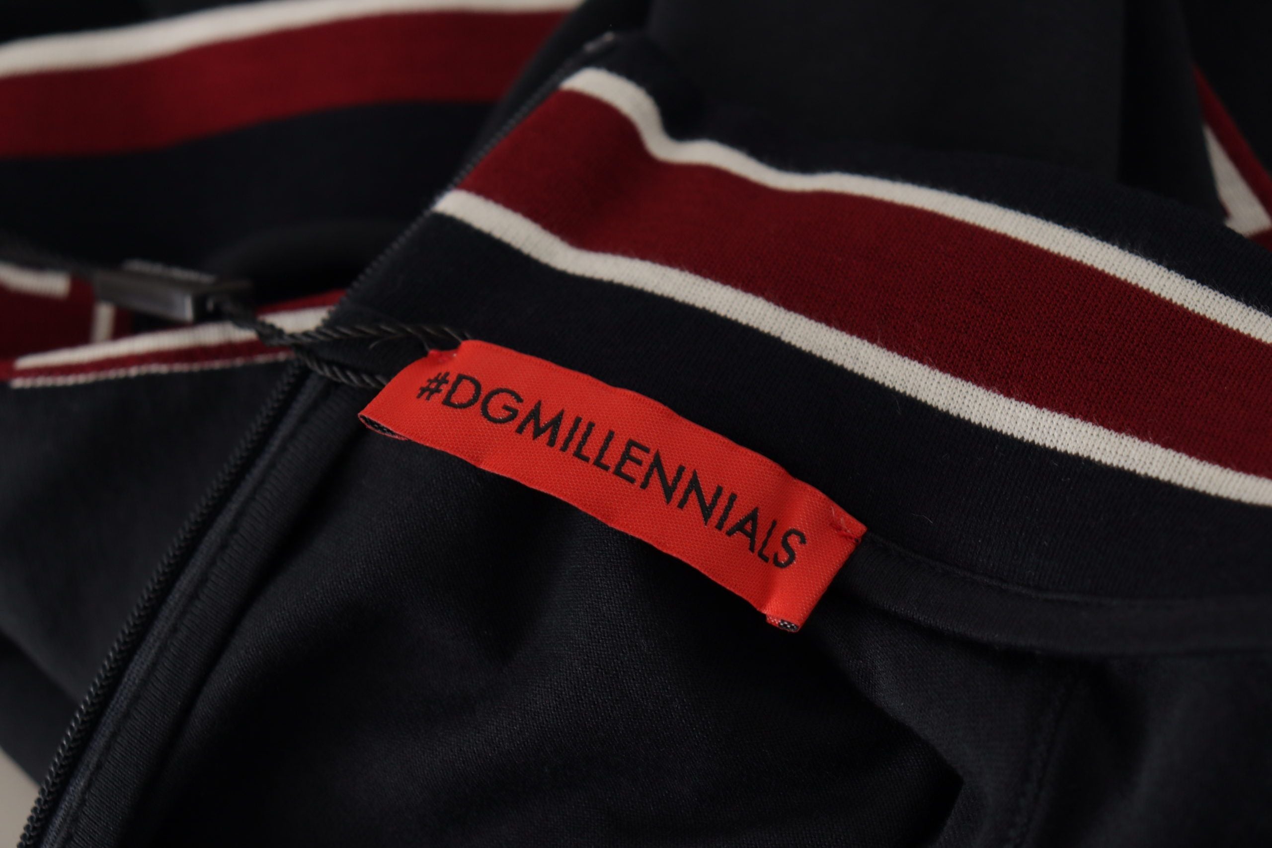Dolce & Gabbana Schwarzes #DGMillennials T-Shirt aus 100% Baumwolle