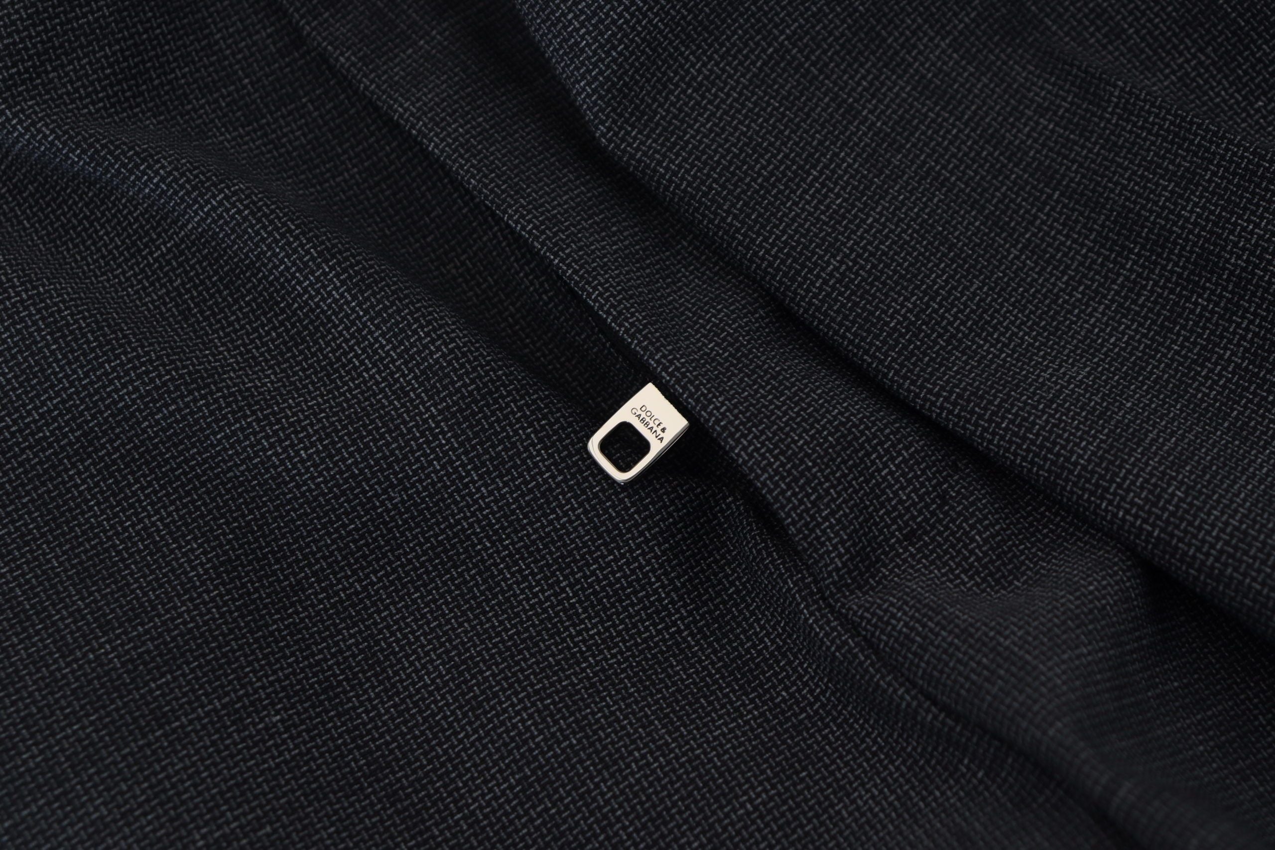 Dolce &amp; Gabbana Grey Checked Cargo Stretch Pants